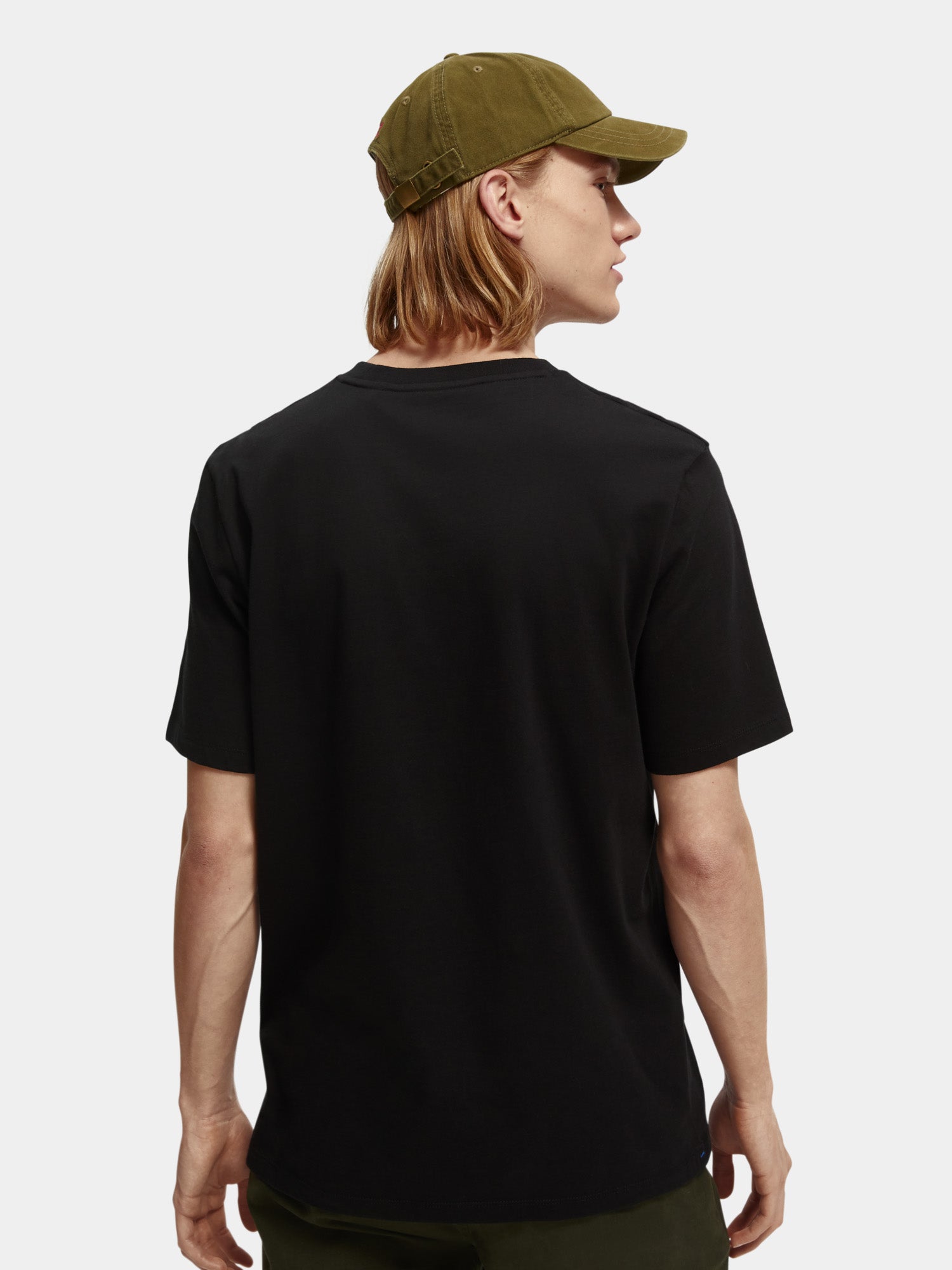 Organic cotton jersey t-shirt - Scotch & Soda AU