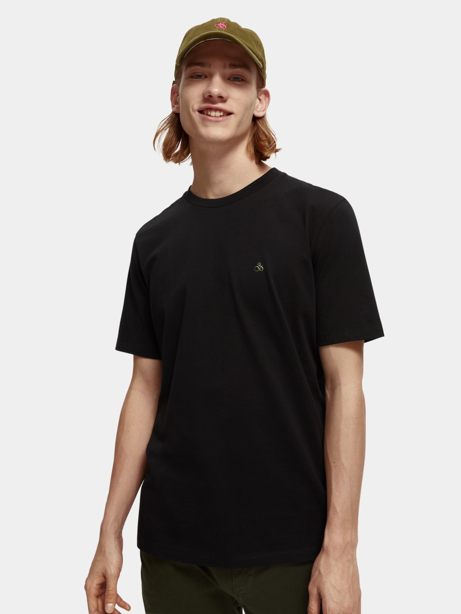 Organic cotton jersey t-shirt - Scotch & Soda AU