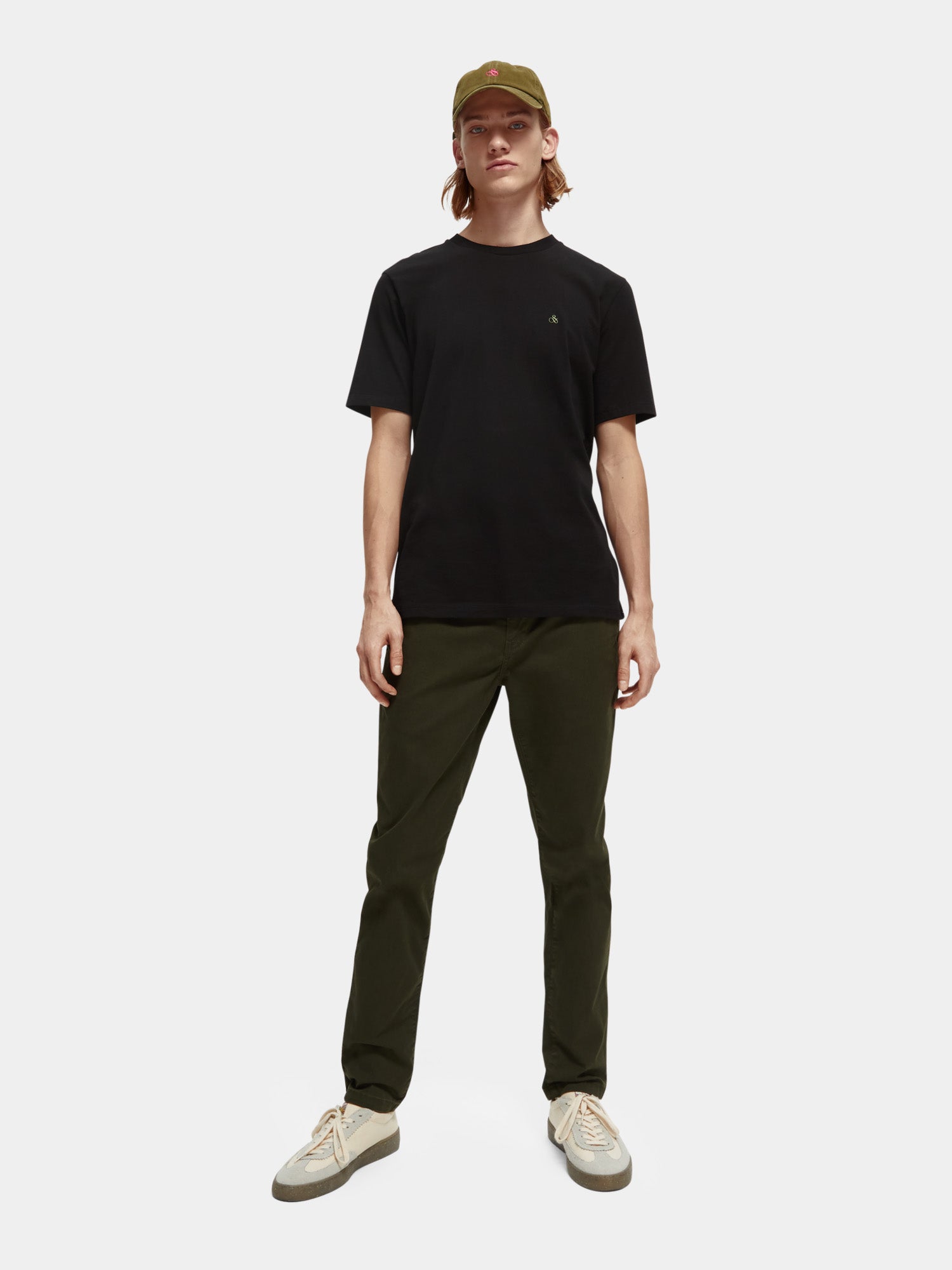Organic cotton jersey t-shirt - Scotch & Soda AU