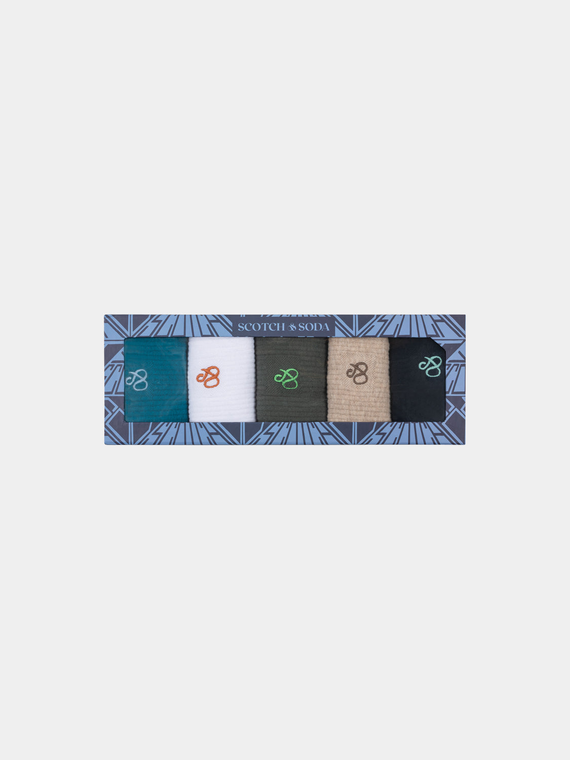 5-pack crew socks box set - Scotch & Soda AU