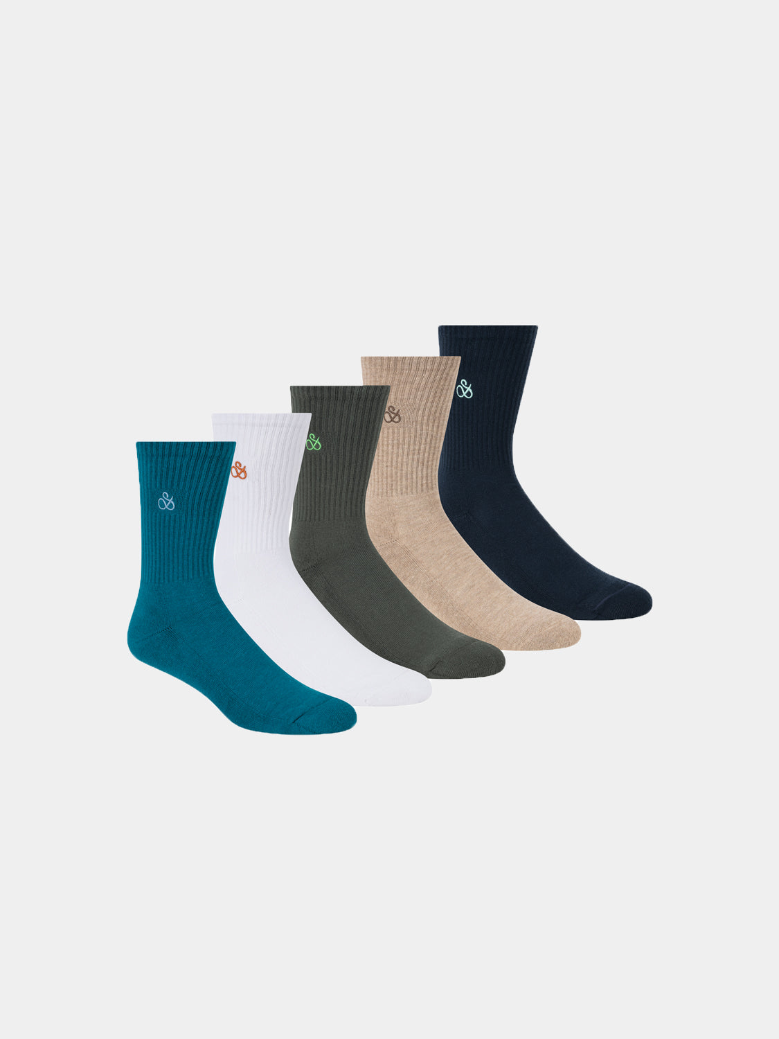 5-pack crew socks box set - Scotch & Soda AU