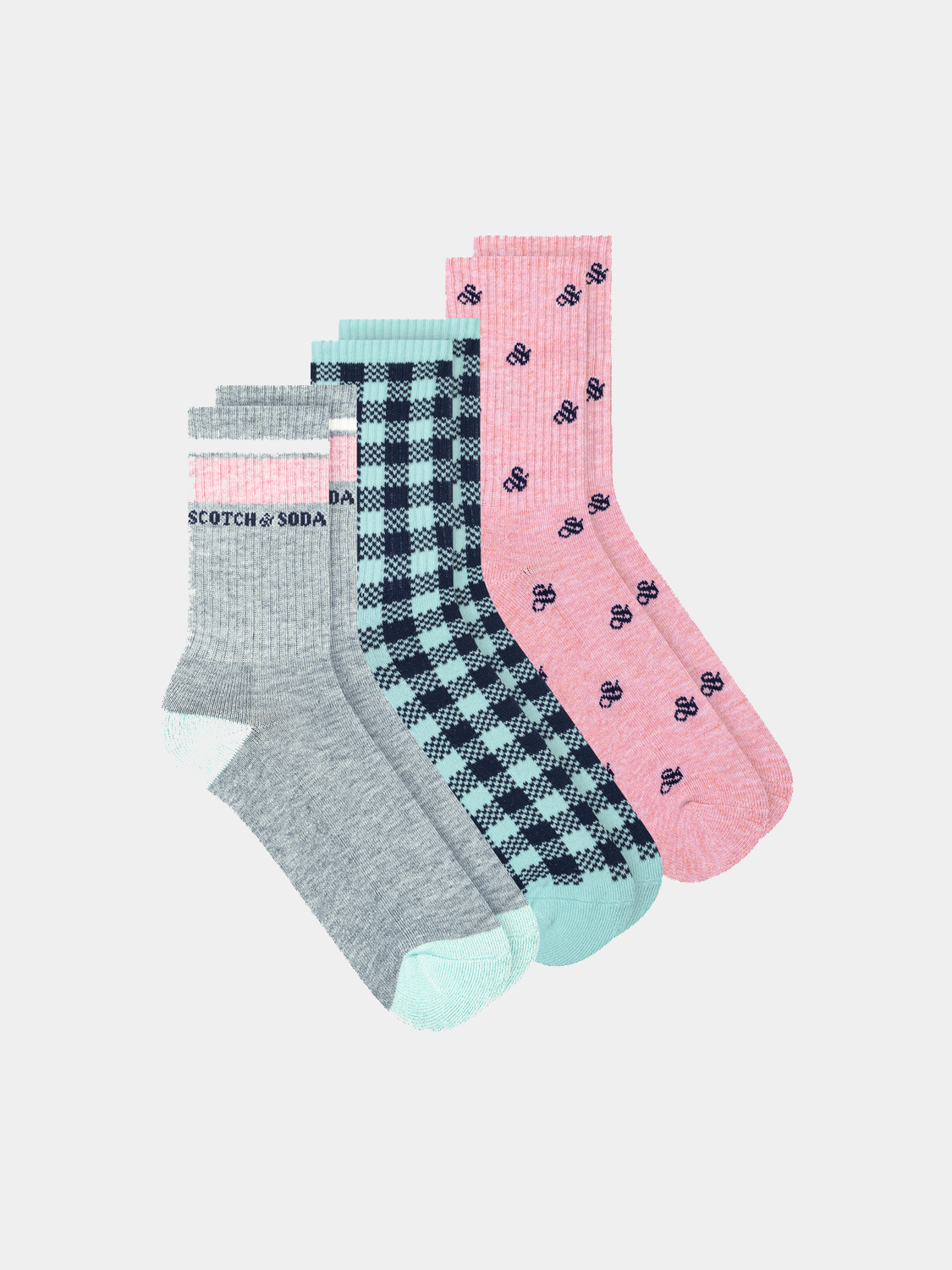Kids - 3-pack crew socks