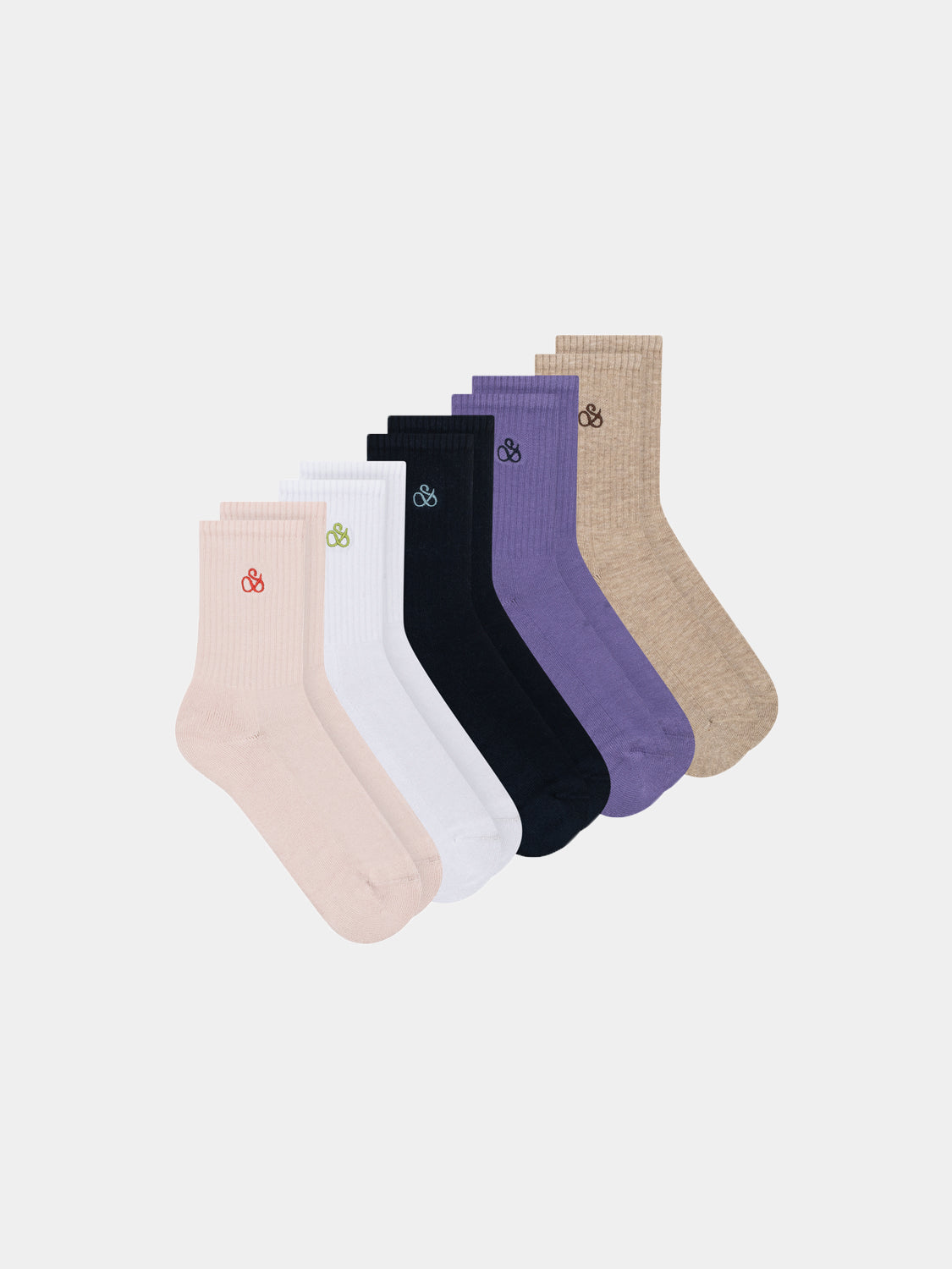 5-pack crew socks box set - Scotch & Soda AU