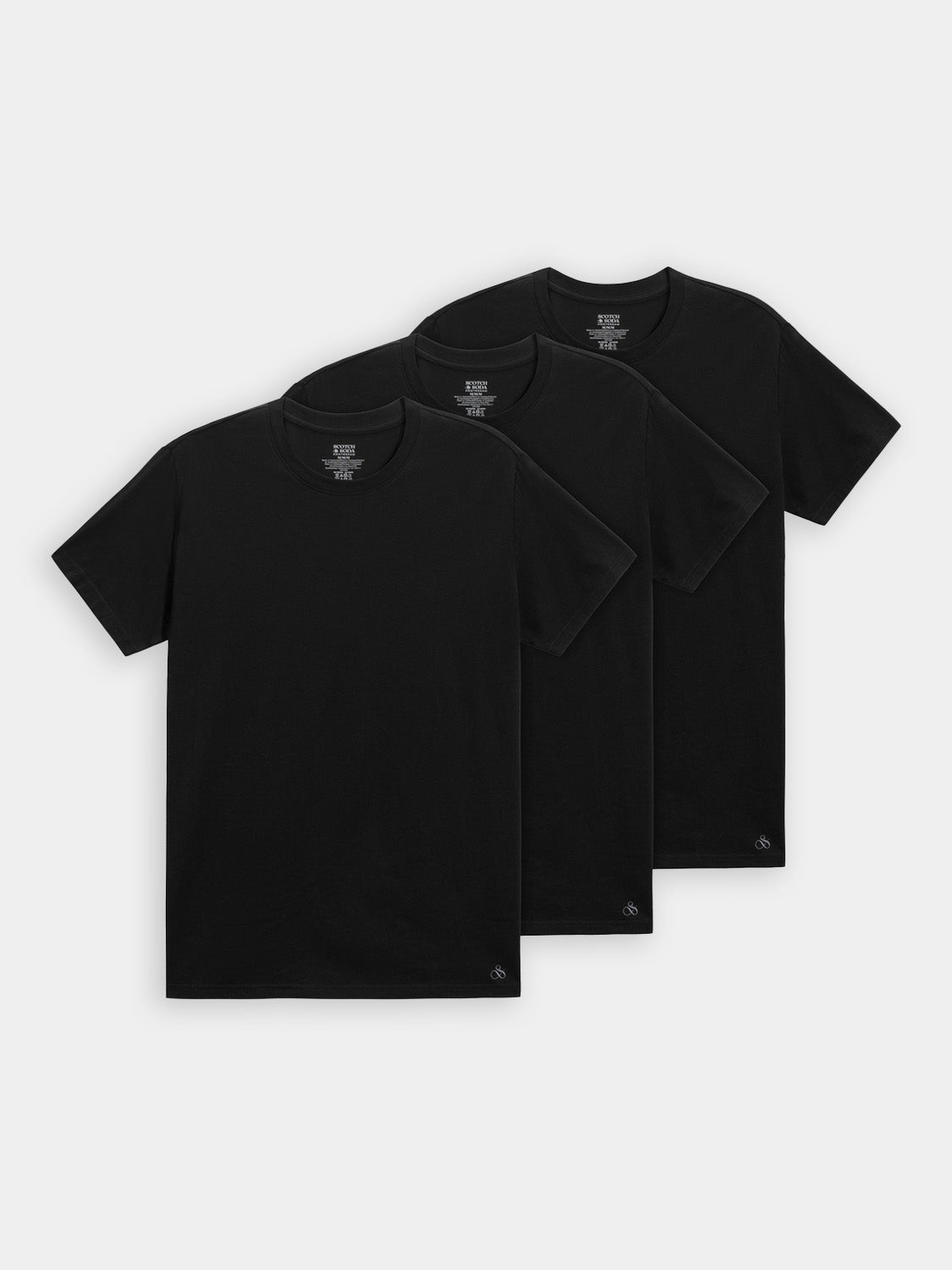 3-pack crew neck t-shirt - Scotch & Soda AU