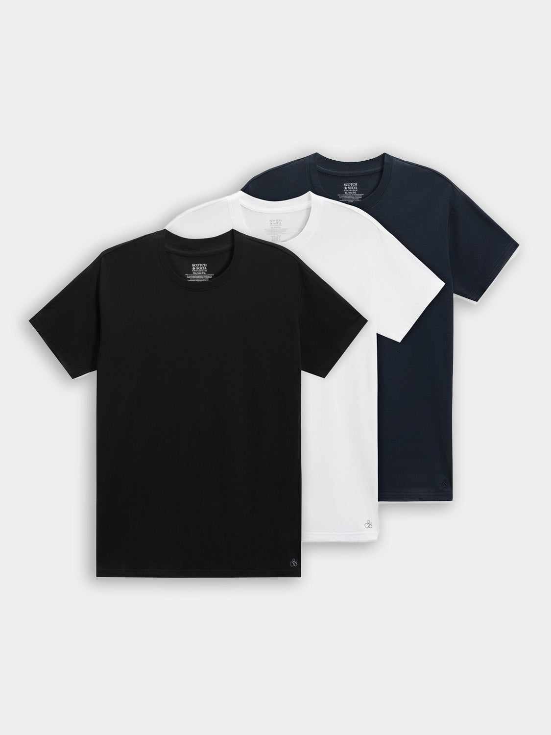 3-pack crew neck t-shirt - Scotch & Soda AU