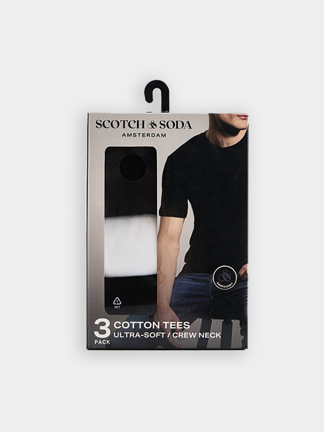 3-pack crew neck t-shirt - Scotch & Soda AU