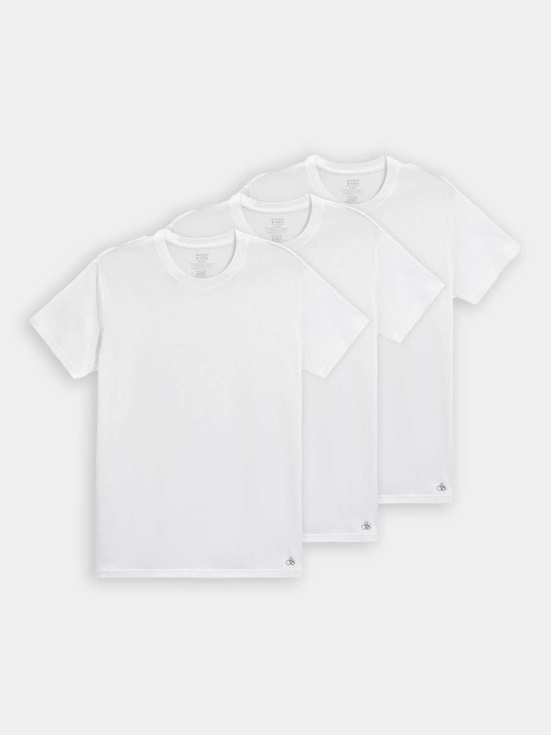 3-pack crew neck t-shirt - Scotch & Soda AU