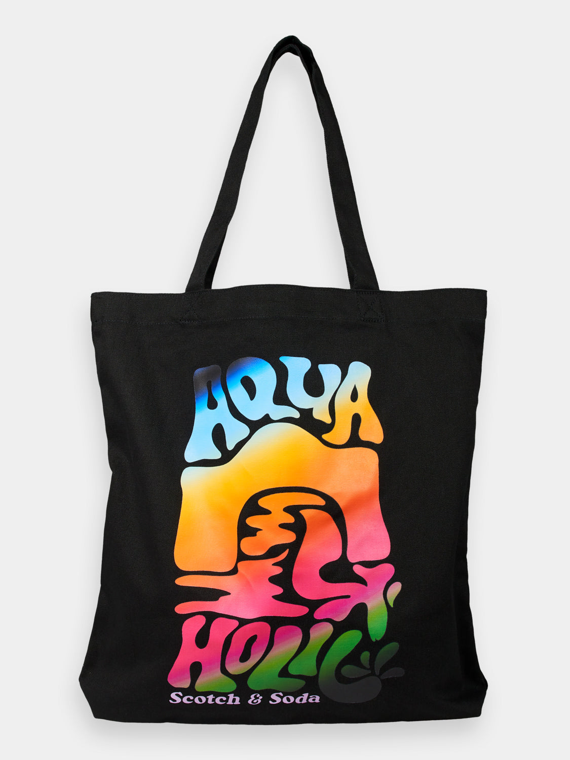 Printed canvas tote bag - Scotch & Soda AU