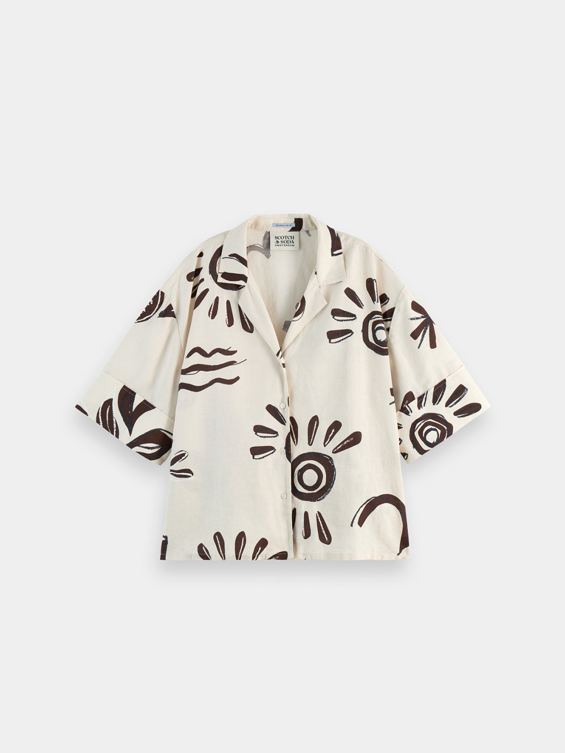 Printed short sleeved shirt - Scotch & Soda AU