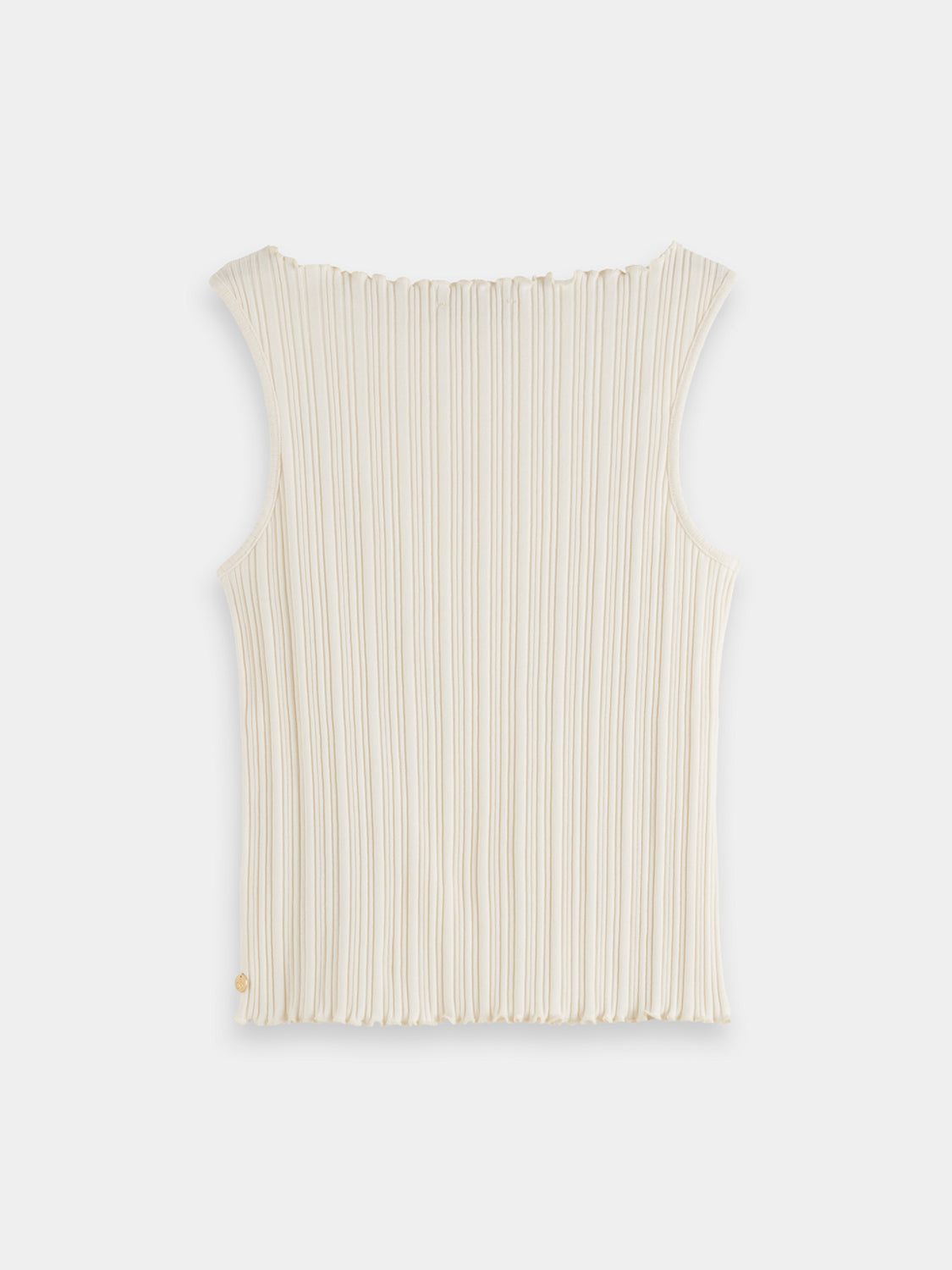 Structured ribbed tank - Scotch & Soda AU