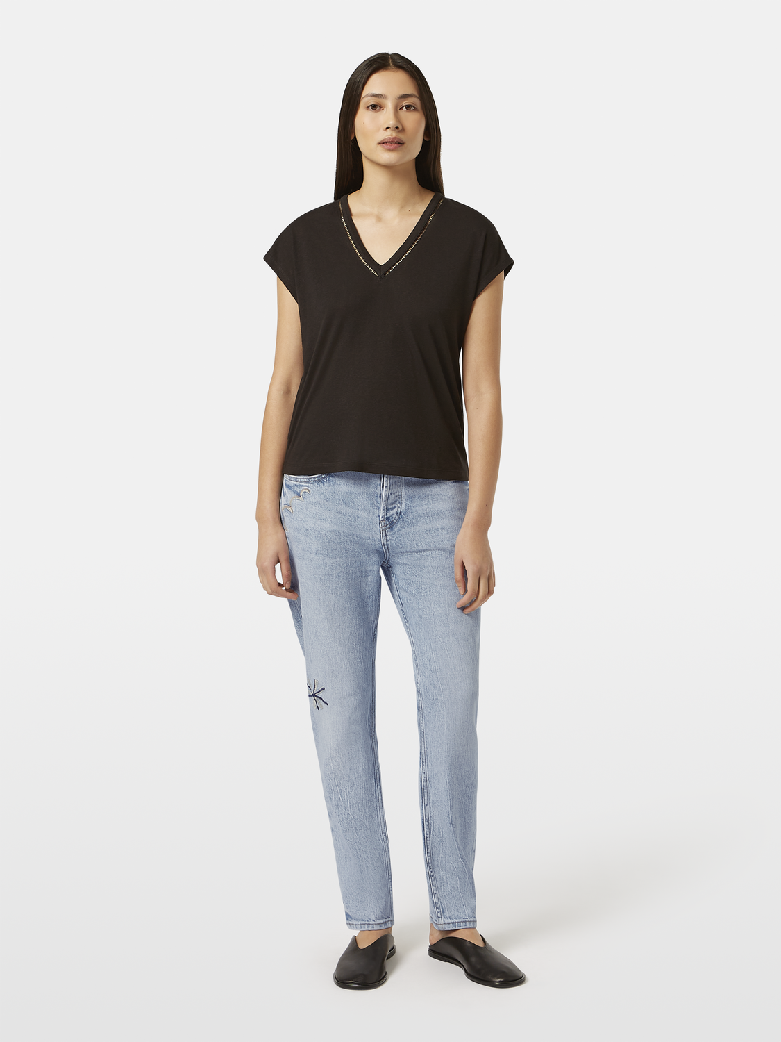 V-neck t-shirt - Scotch & Soda AU