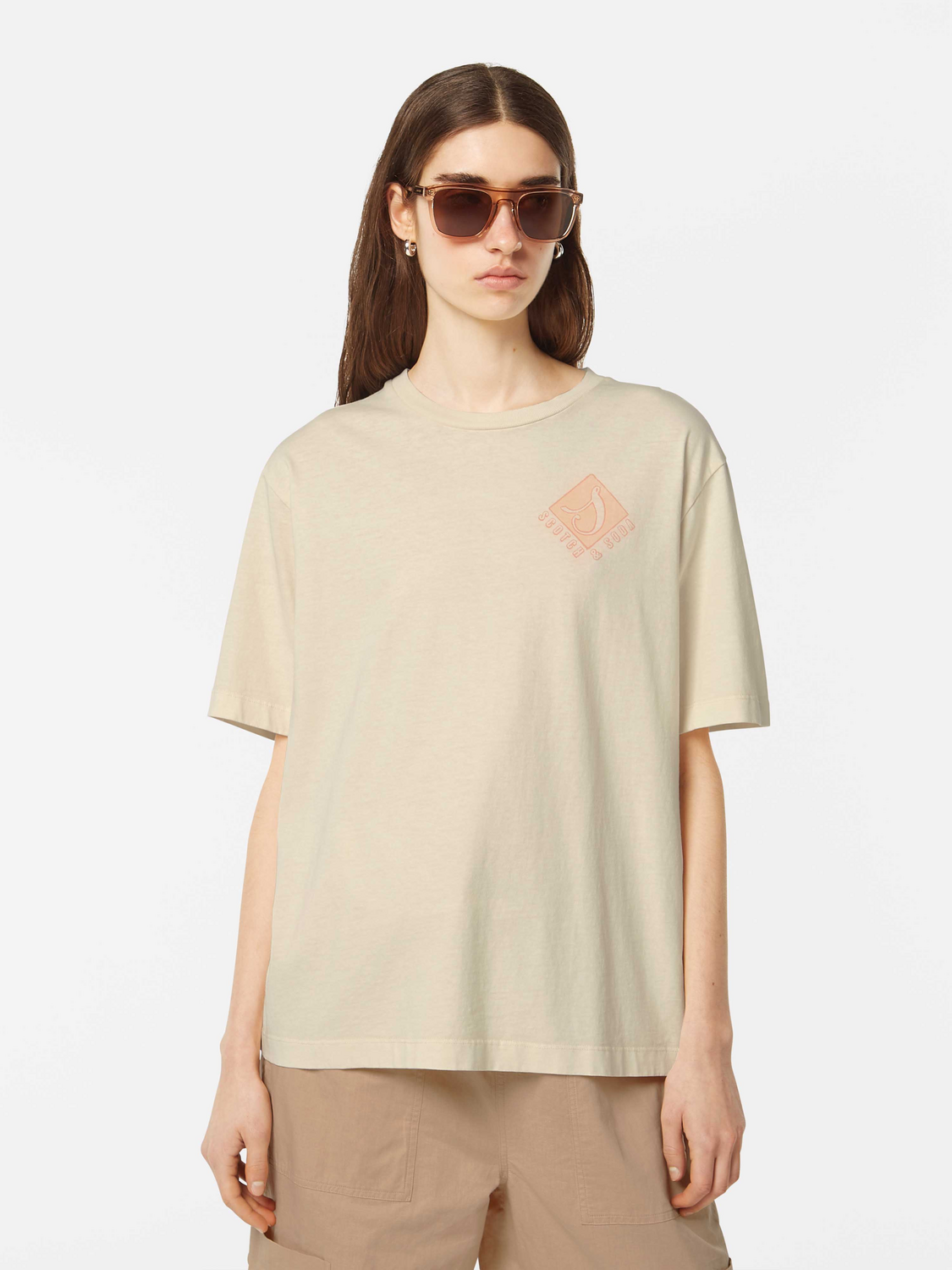 Garment-dyed t-shirt - Scotch & Soda AU