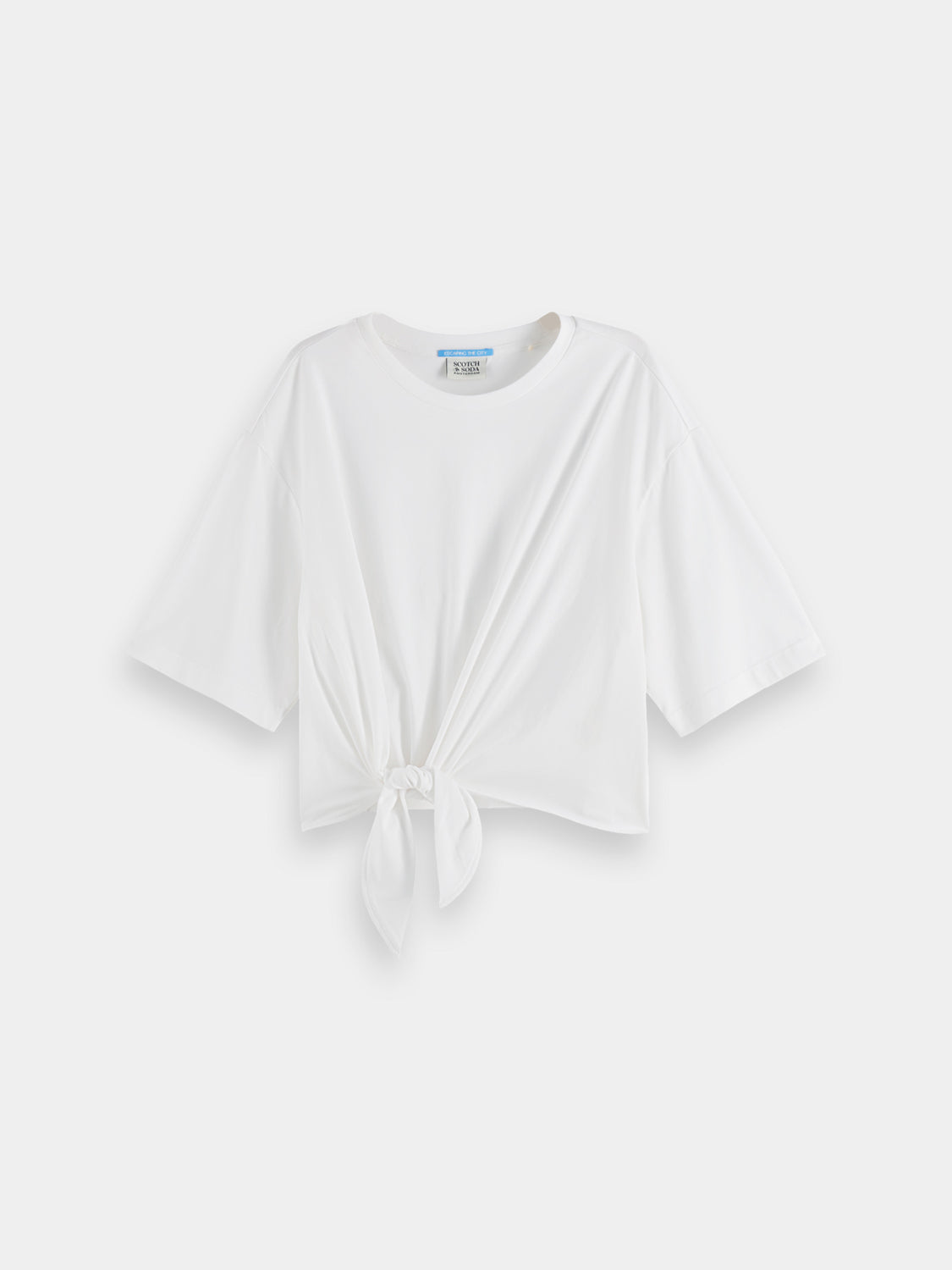 Knotted t-shirt - Scotch & Soda AU