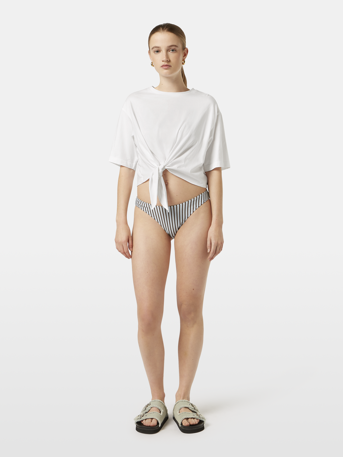 Knotted t-shirt - Scotch & Soda AU