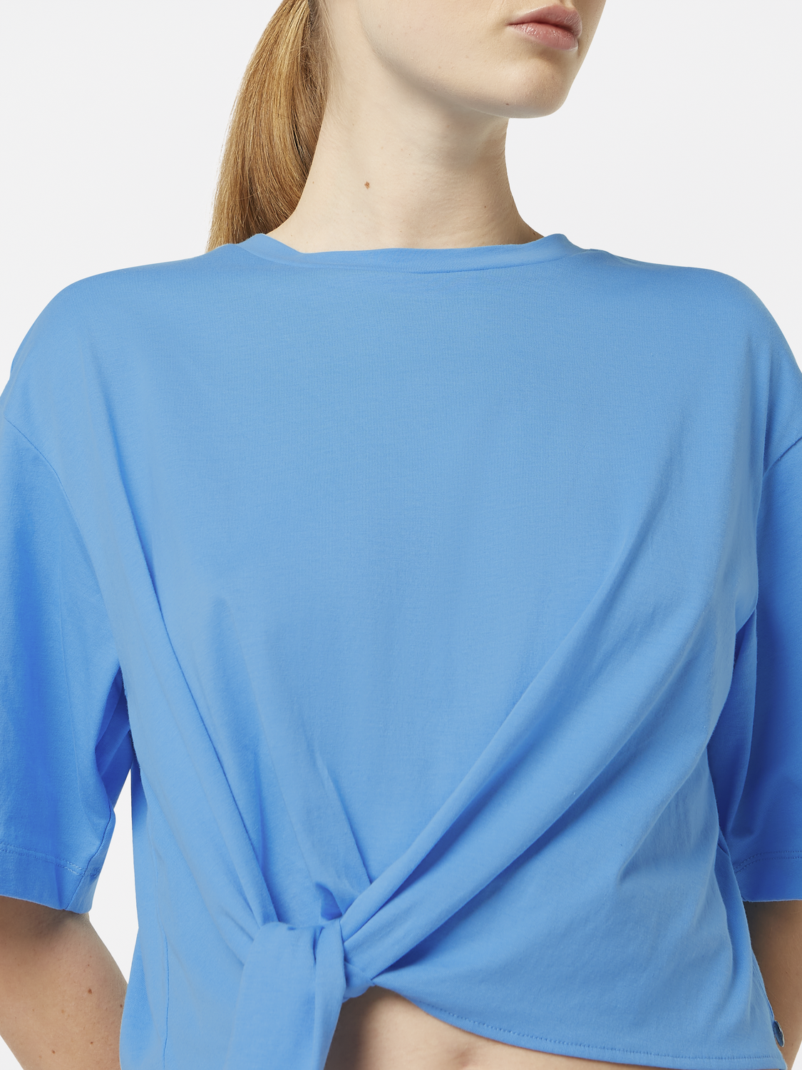 Knotted t-shirt - Scotch & Soda AU