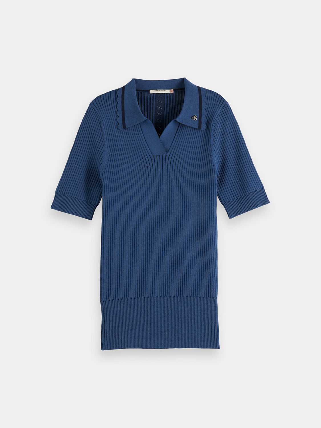 Ribbed polo - Scotch & Soda AU