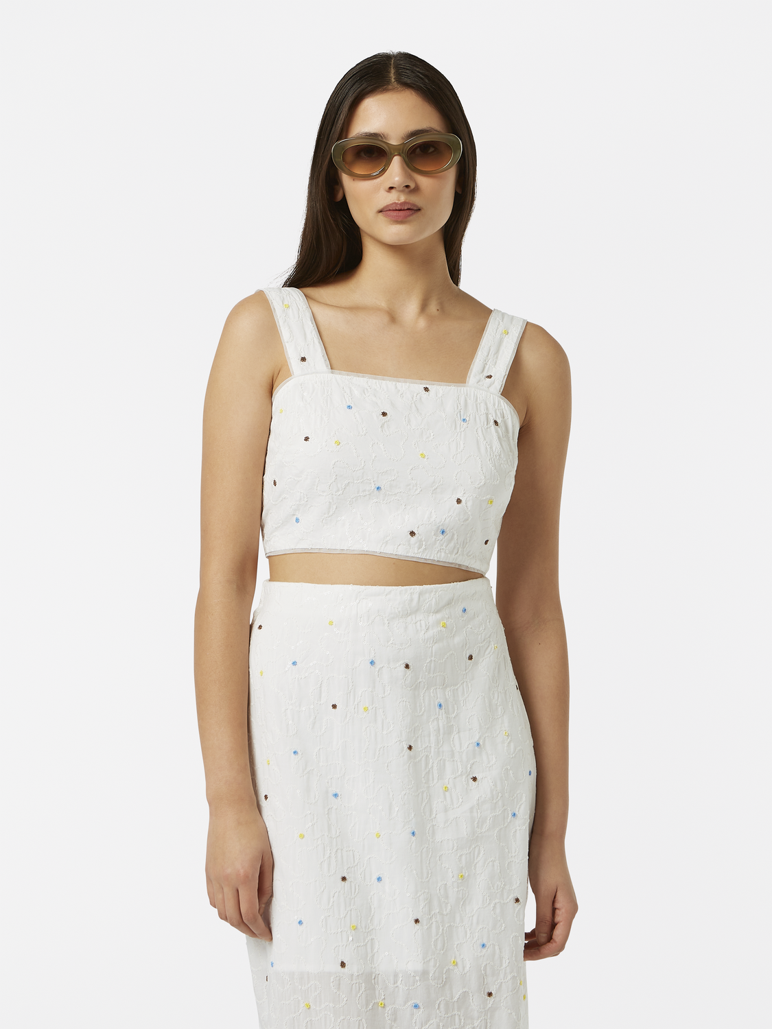 Beaded crop top - Scotch & Soda AU