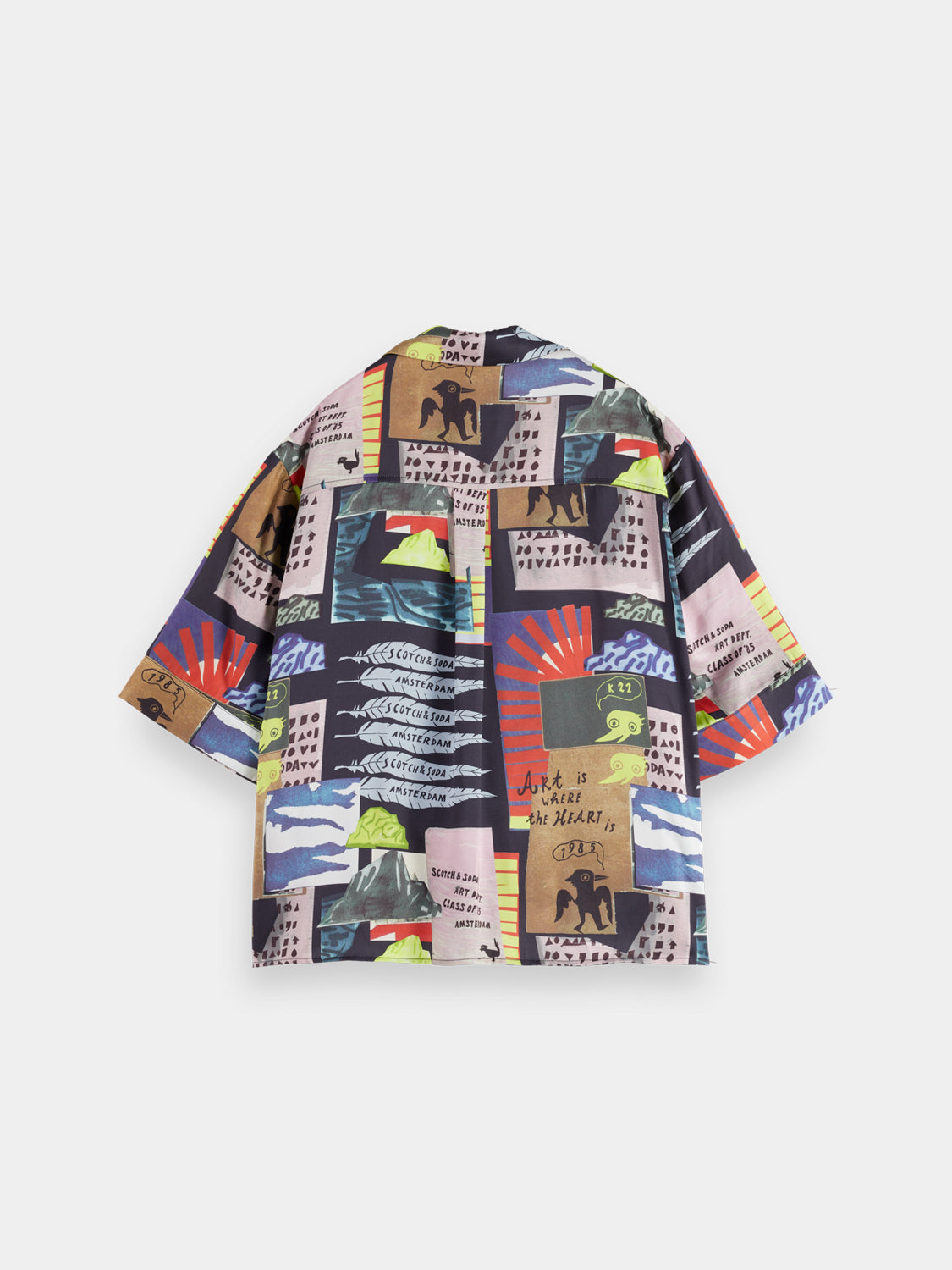 Printed short sleeved shirt - Scotch & Soda AU