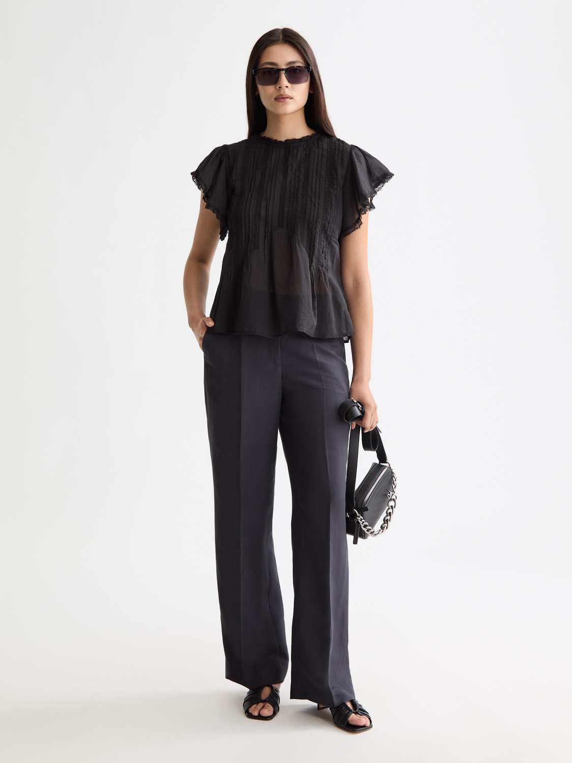 Butterfly sleeve top - Scotch & Soda AU