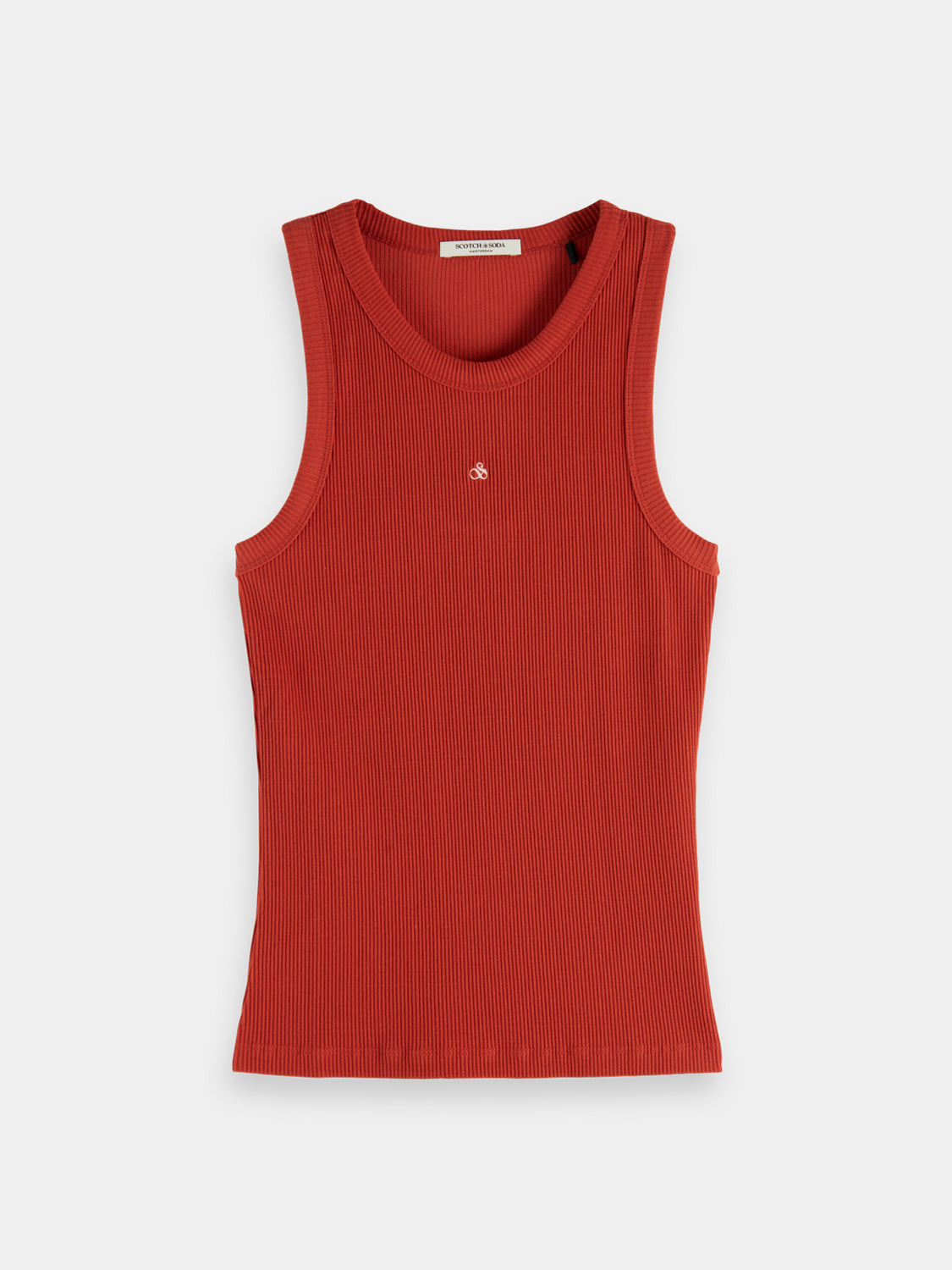 Ribbed racer tank - Scotch & Soda AU
