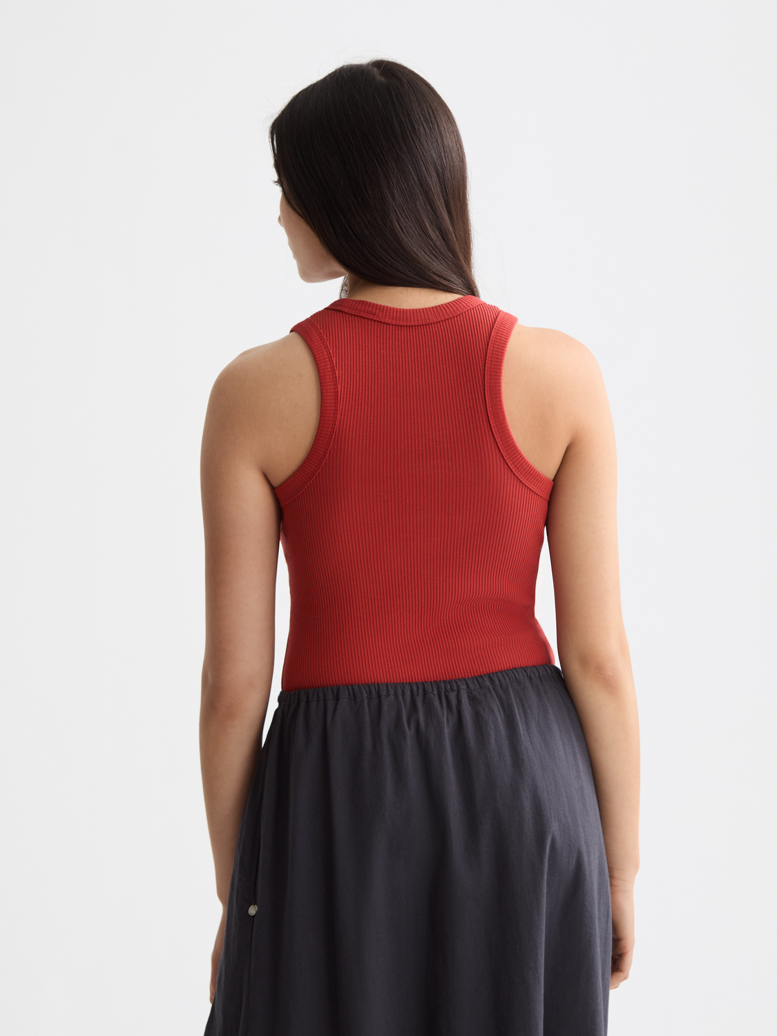 Ribbed racer tank - Scotch & Soda AU