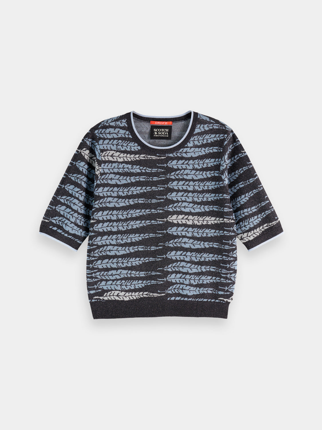 Lurex jacquard top - Scotch & Soda AU