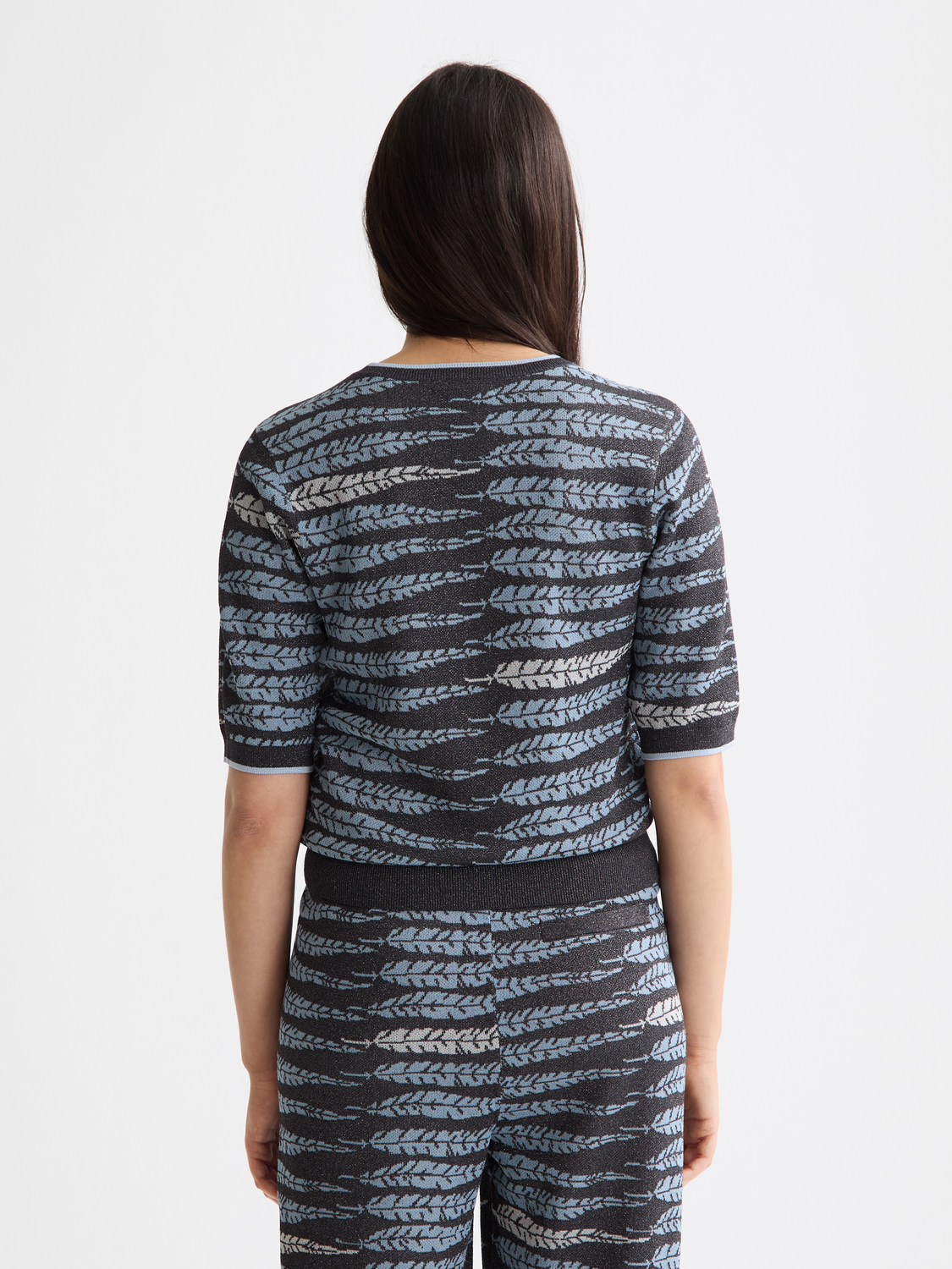 Lurex jacquard top - Scotch & Soda AU