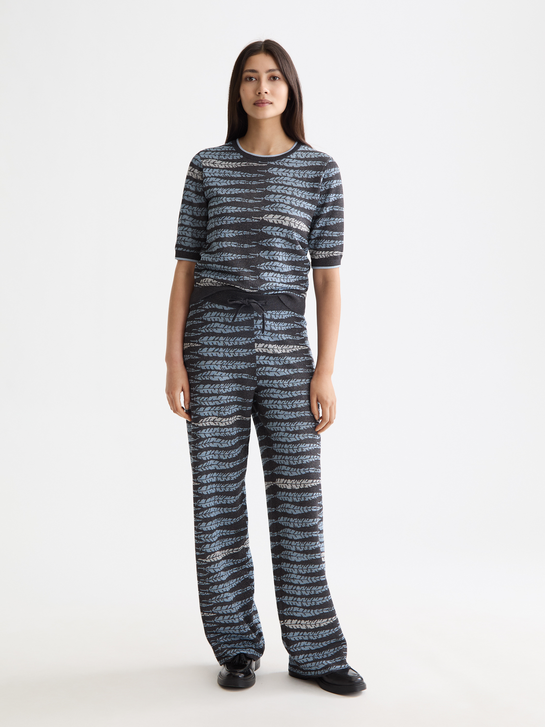 Lurex jacquard top - Scotch & Soda AU