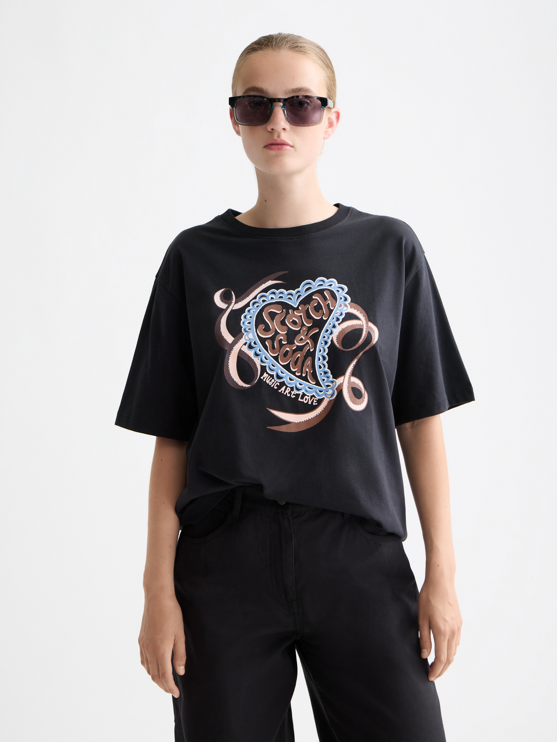 Artwork t-shirt - Scotch & Soda AU