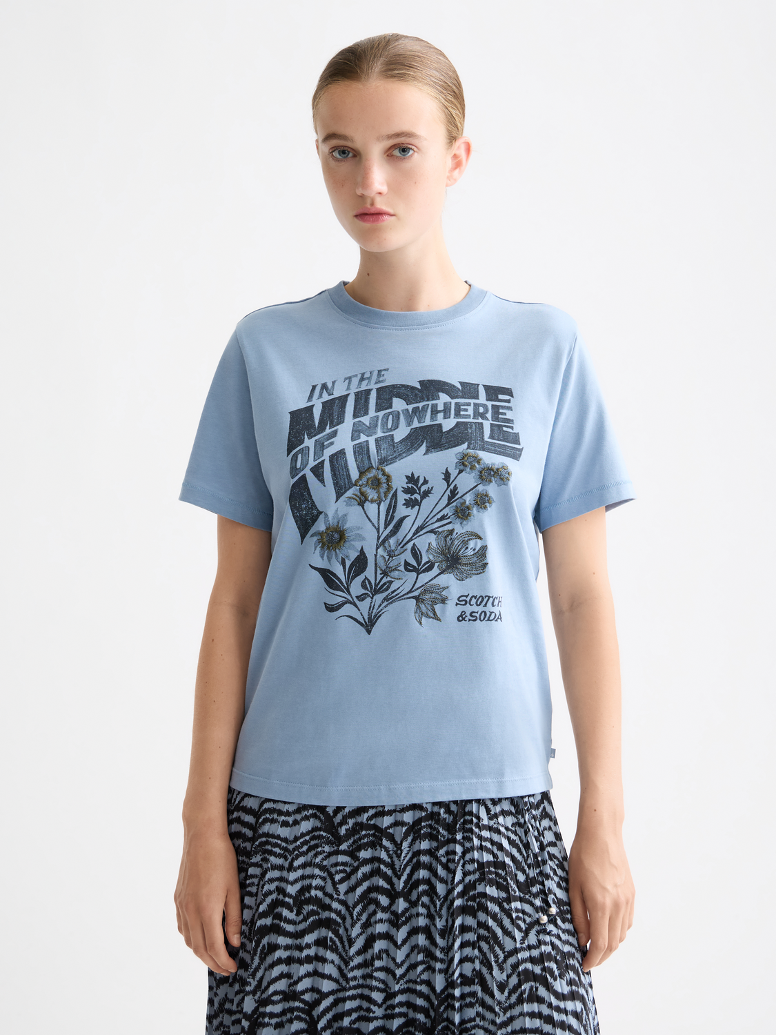 Artwork t-shirt - Scotch & Soda AU