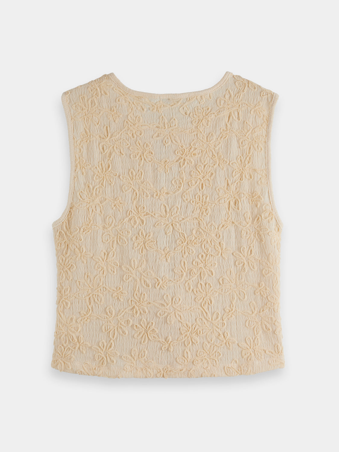 Bow closure structured tank - Scotch & Soda AU