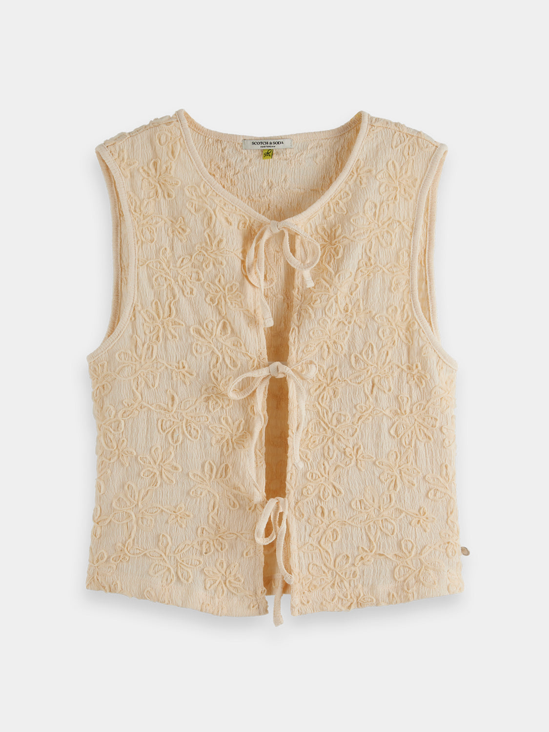 Bow closure structured tank - Scotch & Soda AU