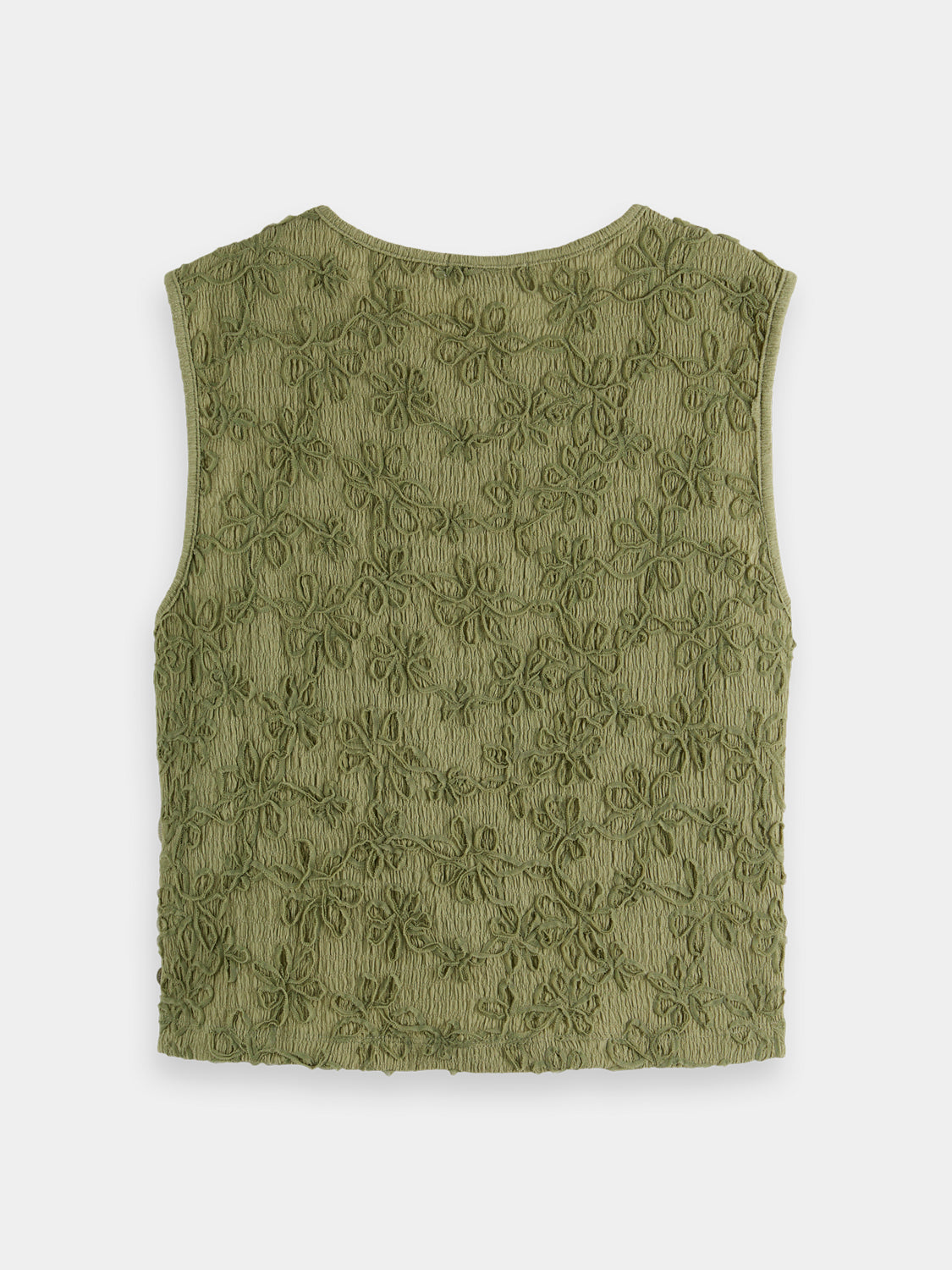 Bow closure structured tank - Scotch & Soda AU