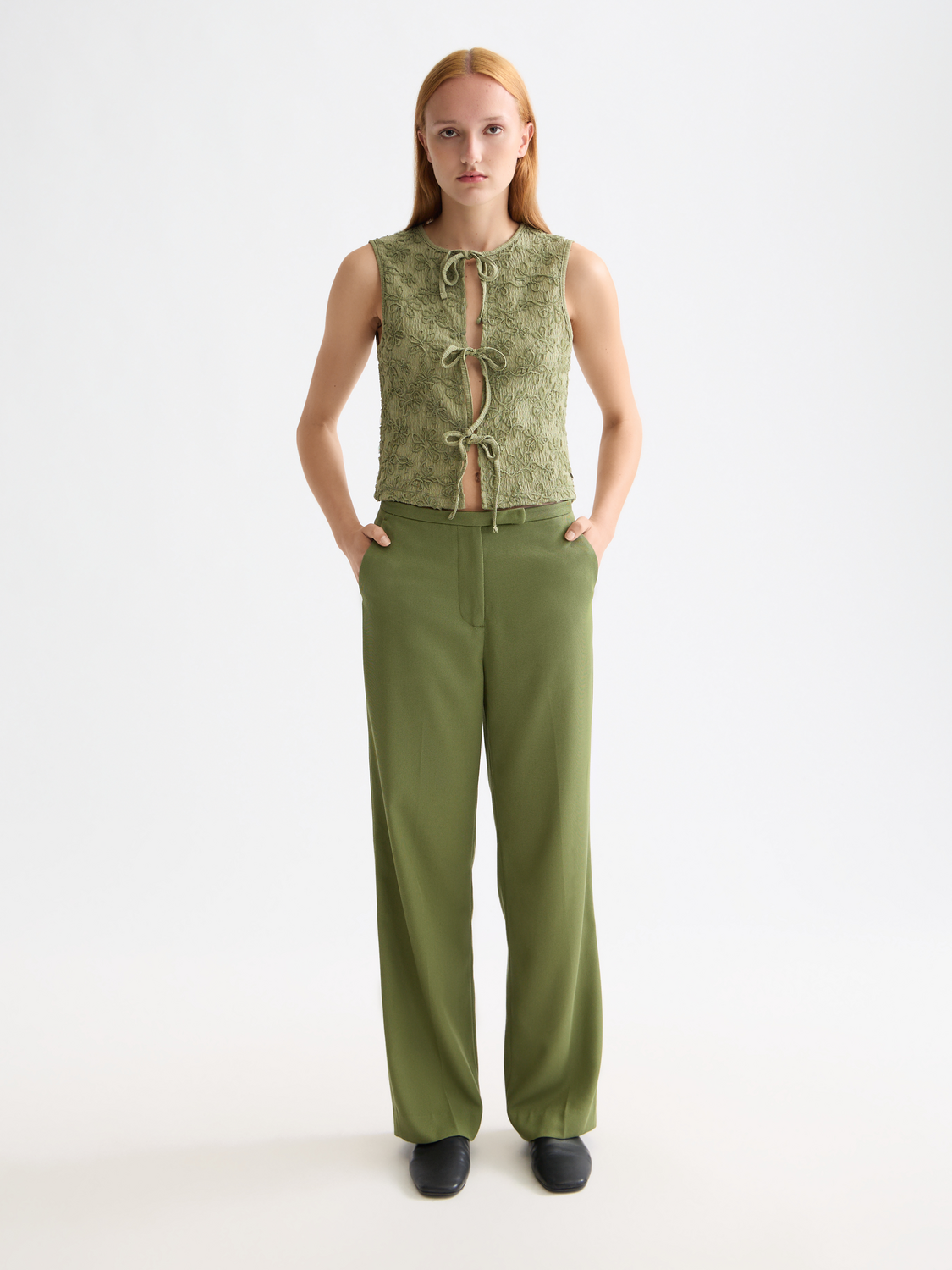 Bow closure structured tank - Scotch & Soda AU