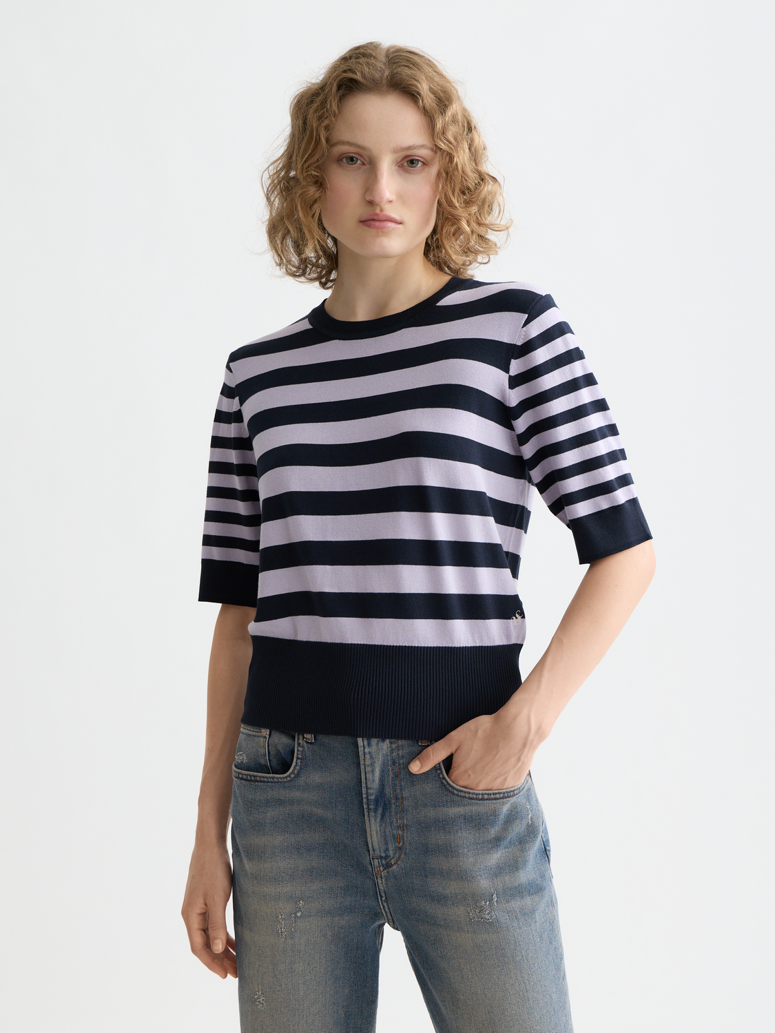 Short sleeved pullover top - Scotch & Soda AU