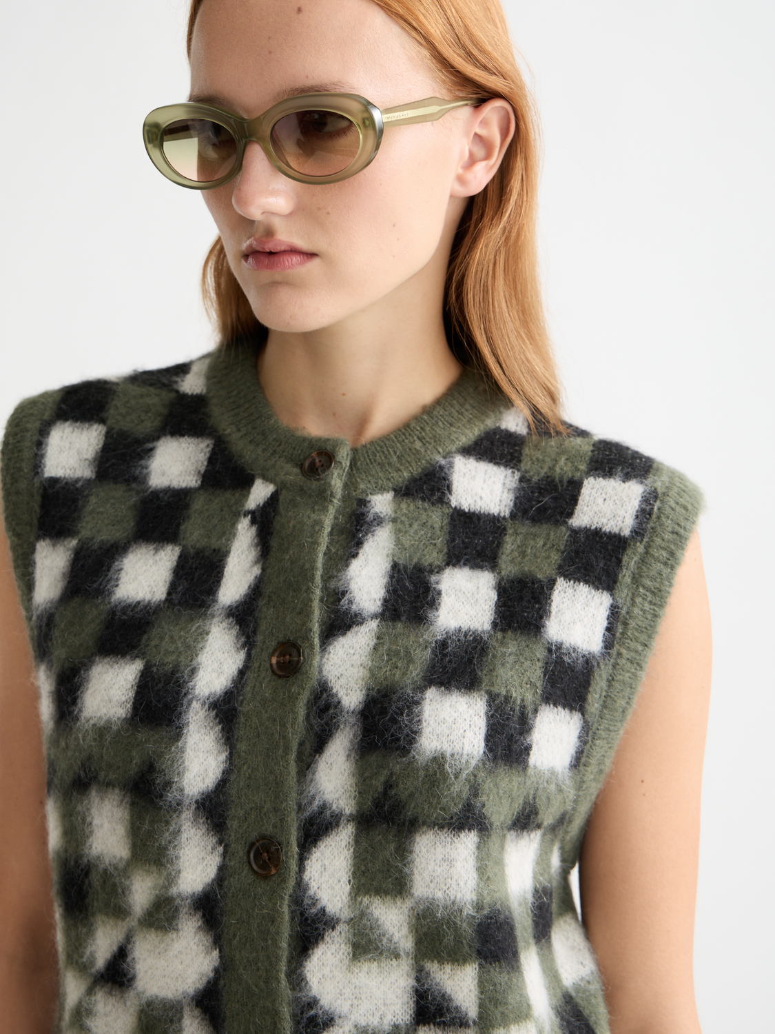 Fuzzy jacquard spencer - Scotch & Soda AU
