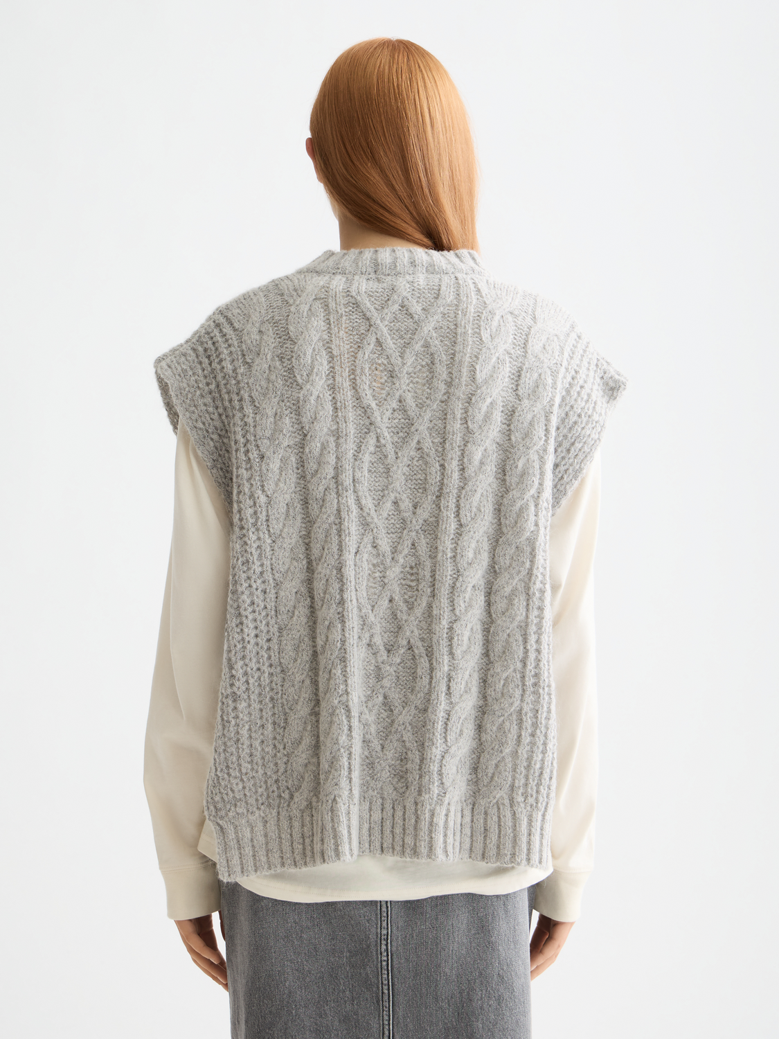 Cable stitch spencer - Scotch & Soda AU
