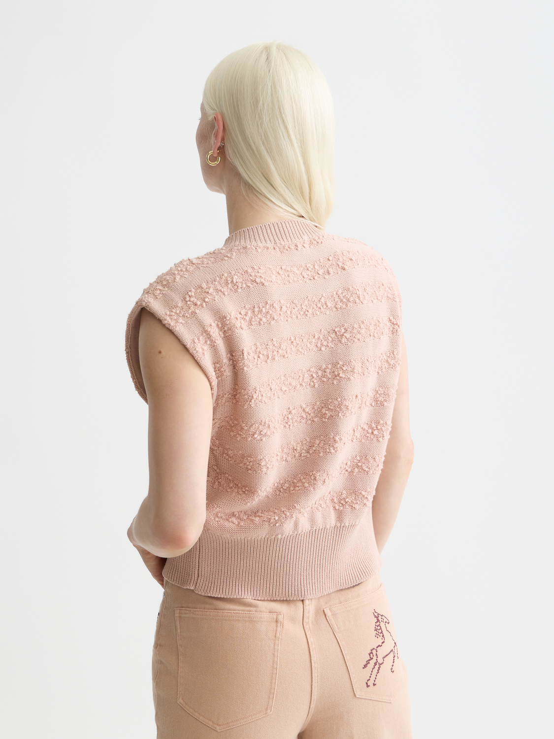 Boucle stripe spencer - Scotch & Soda AU