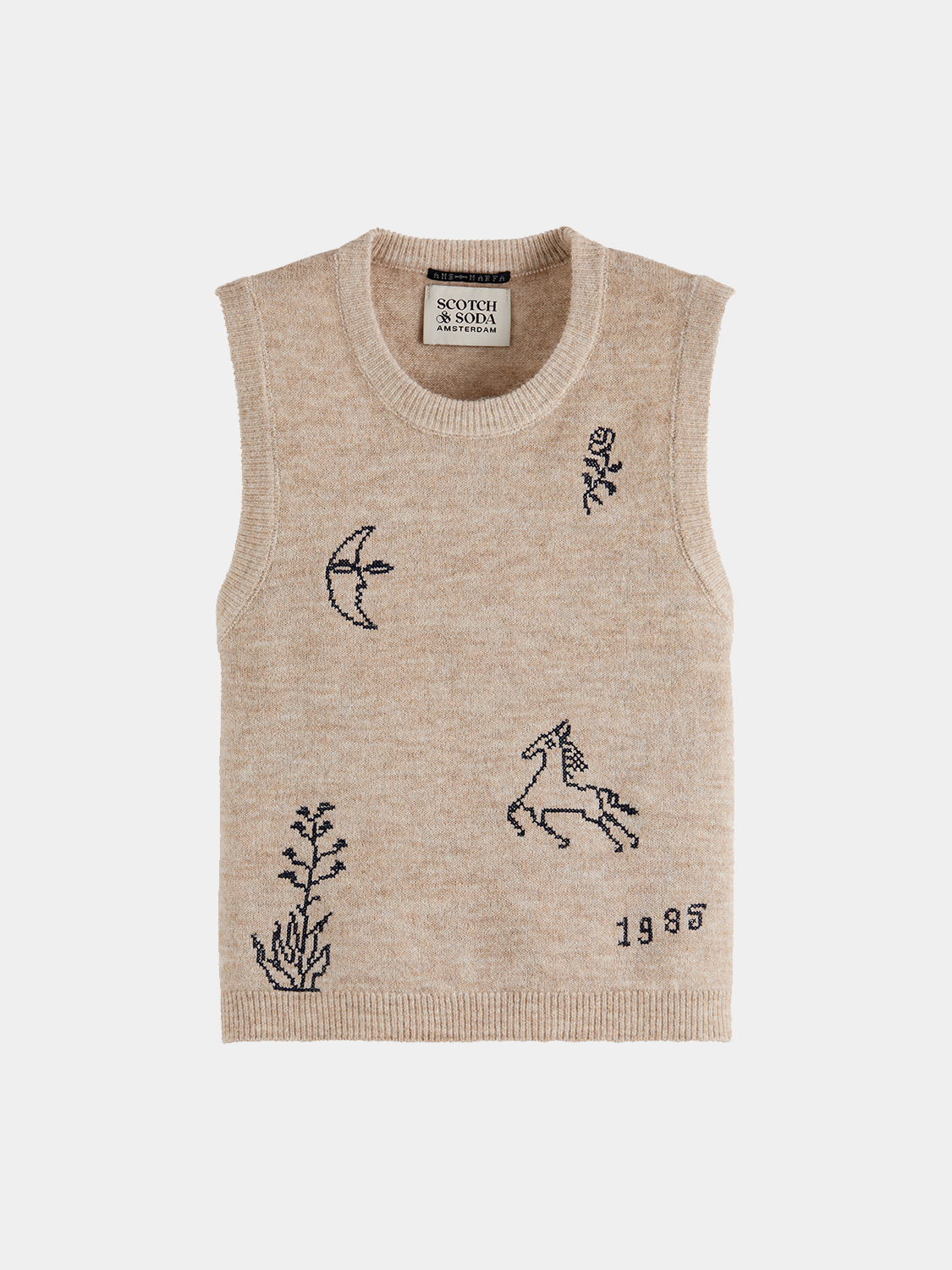 Knitted tank - Scotch & Soda AU