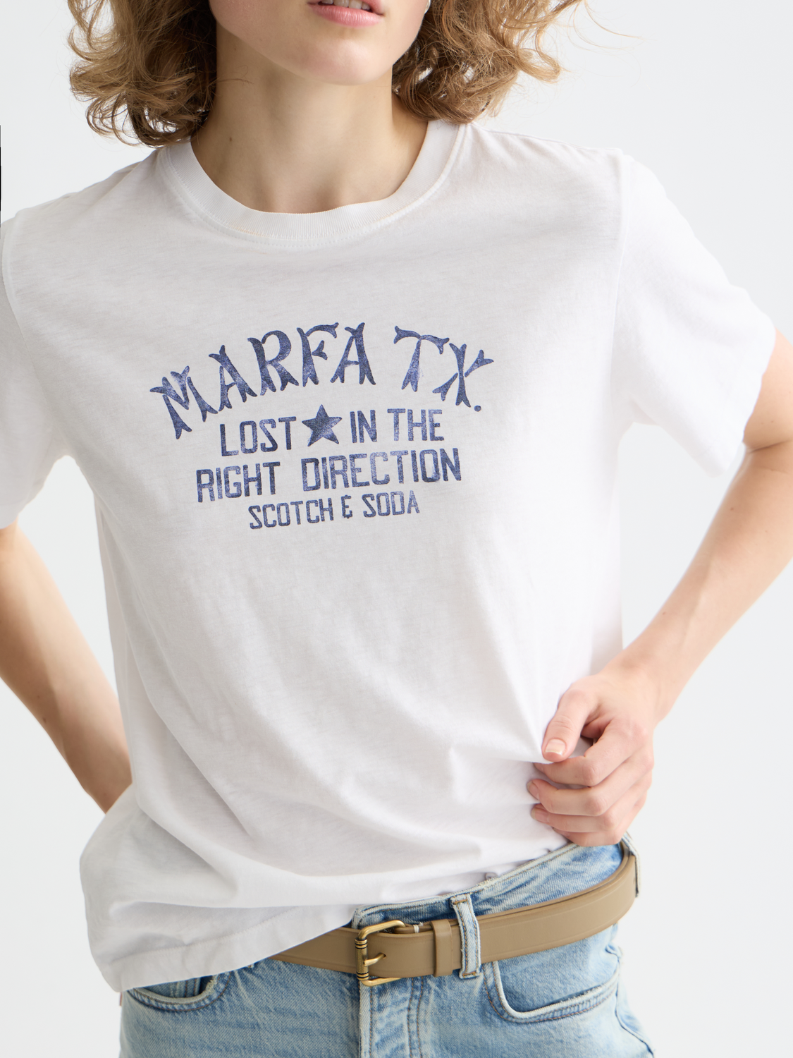 Graphic t-shirt - Scotch & Soda AU