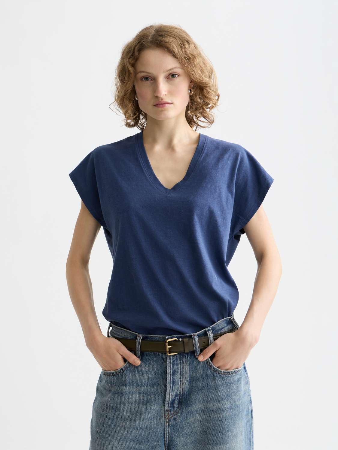 V-neck t-shirt - Scotch & Soda AU