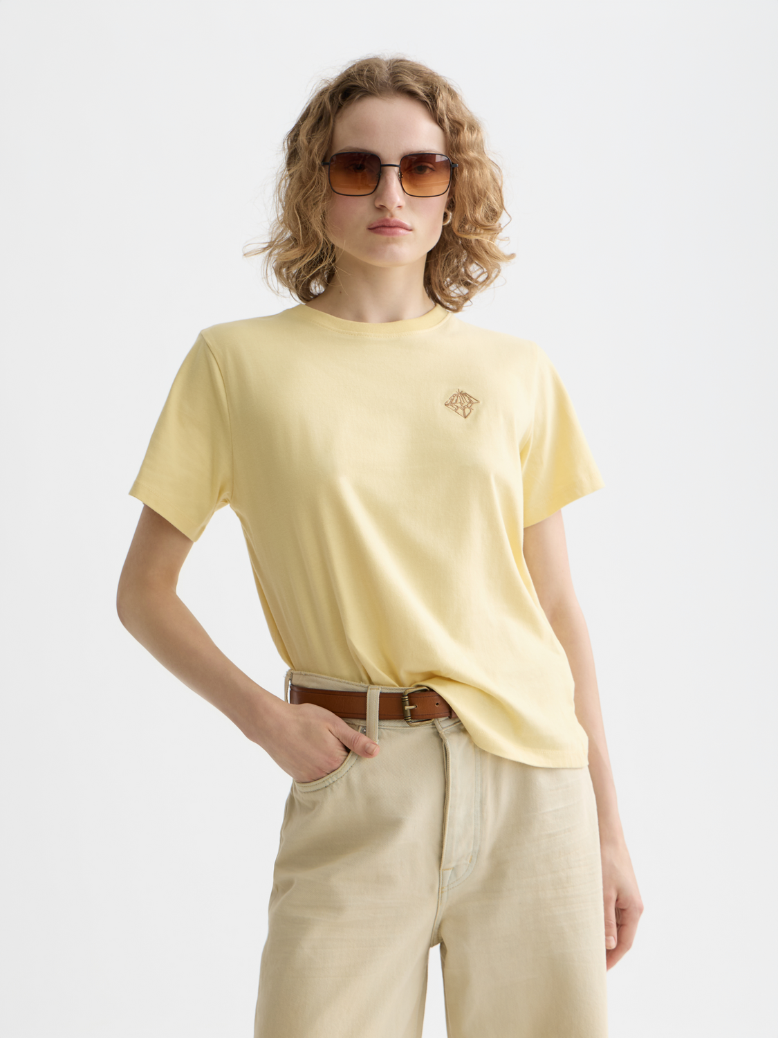 Embroidered t-shirt - Scotch & Soda AU