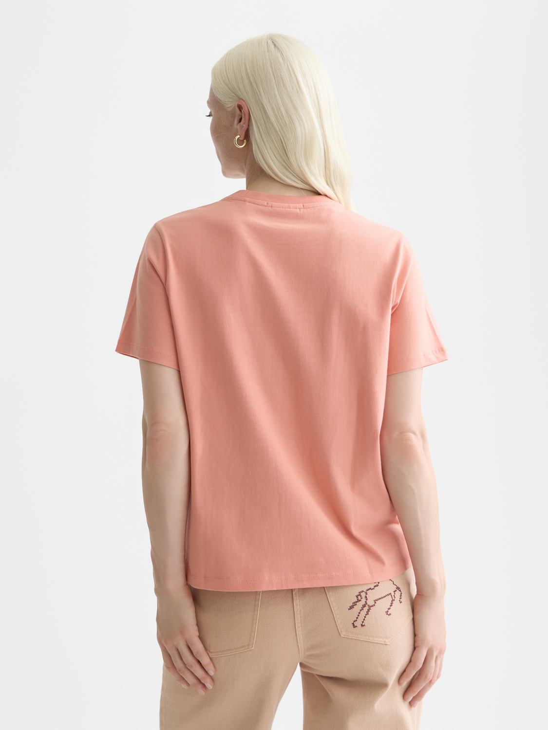 Embroidered t-shirt - Scotch & Soda AU