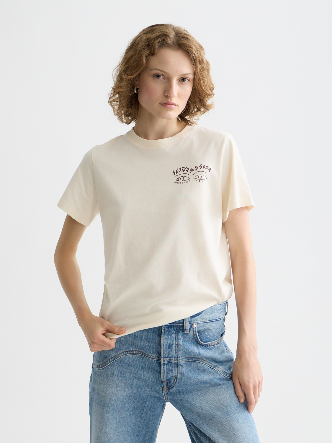Chest artwork t-shirt - Scotch & Soda AU