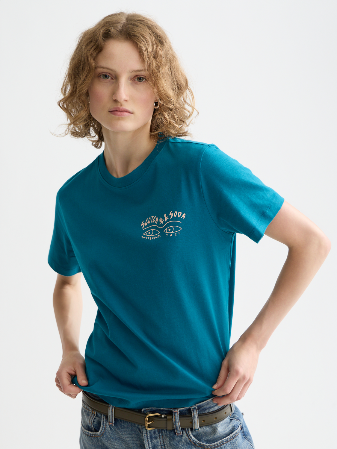 Chest artwork t-shirt - Scotch & Soda AU