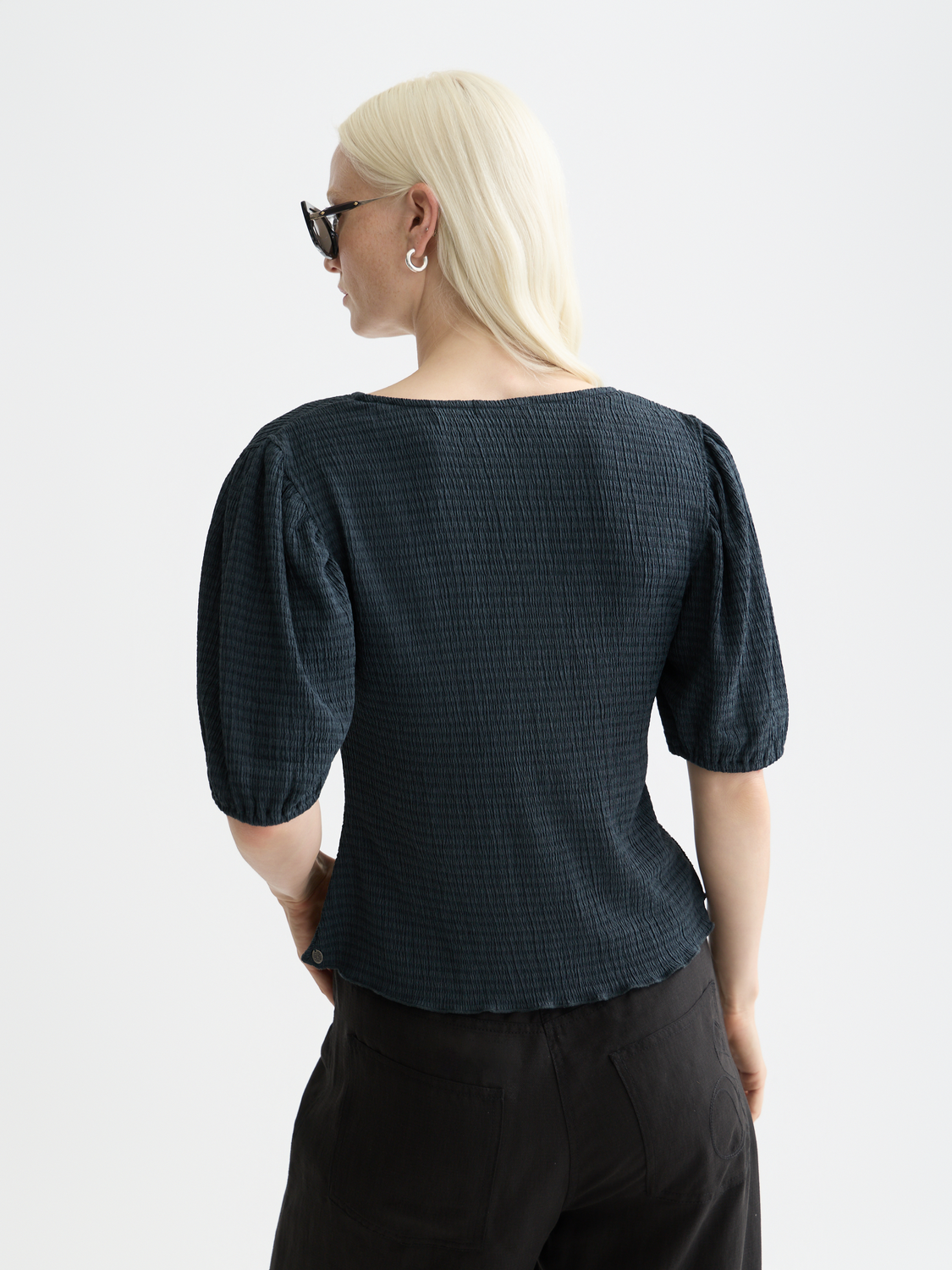Structured v-neck top - Scotch & Soda AU