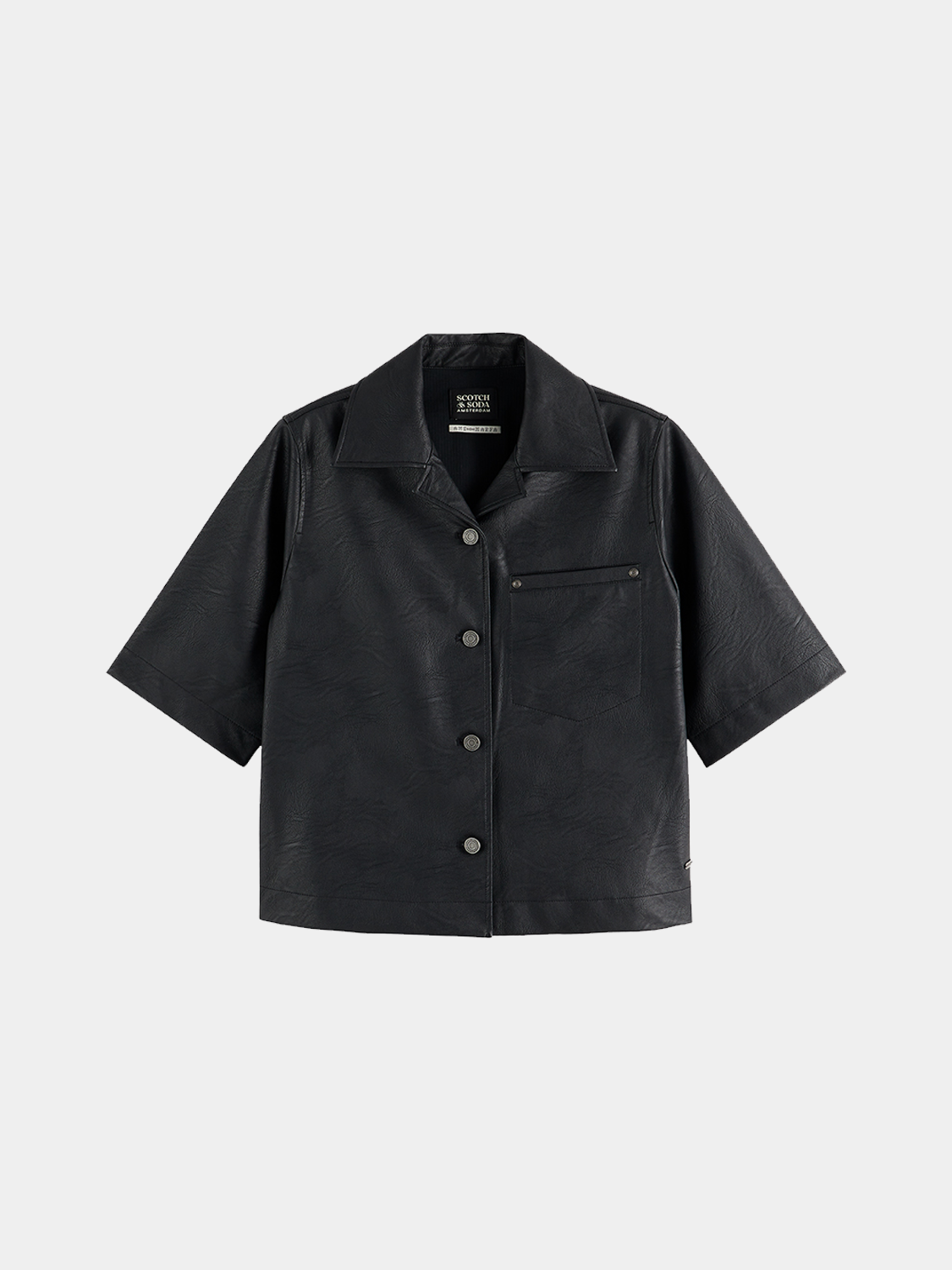 Faux leather shirt - Scotch & Soda AU