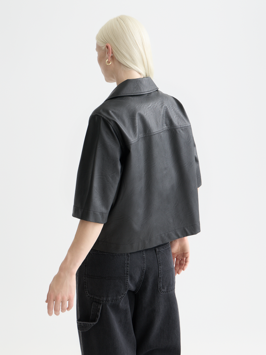 Faux leather shirt - Scotch & Soda AU