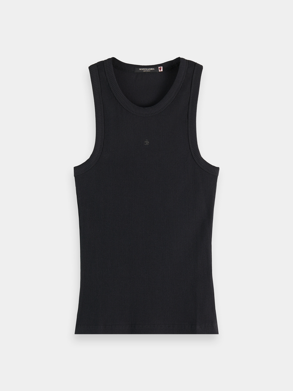Ribbed racer tank - Scotch & Soda AU