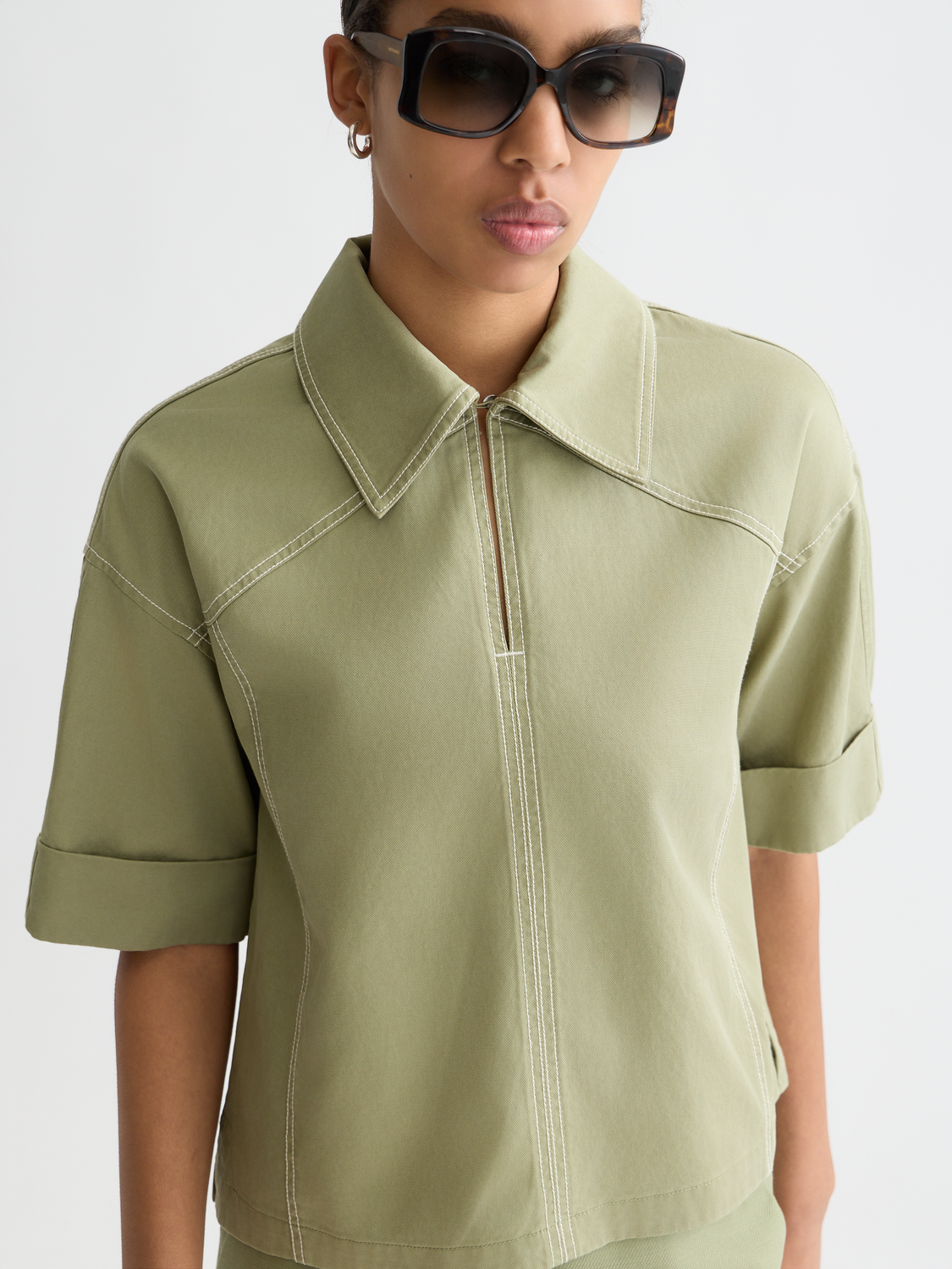 Short-sleeved utility shirt - Scotch & Soda AU
